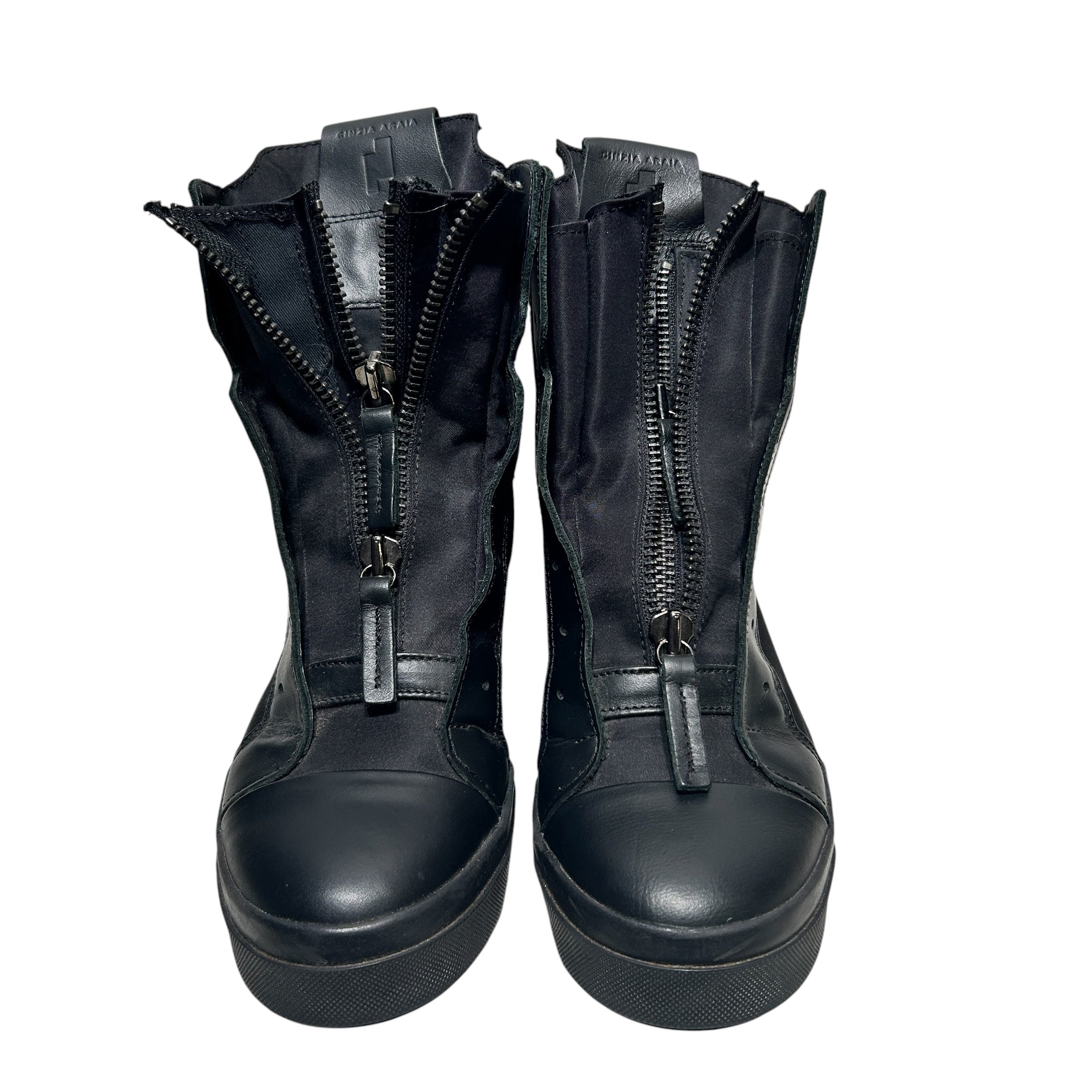 CINZIA ARAIA/Hi-Sneakers/EU 41/BLK/DOUBLE LAYER ZIP view 4