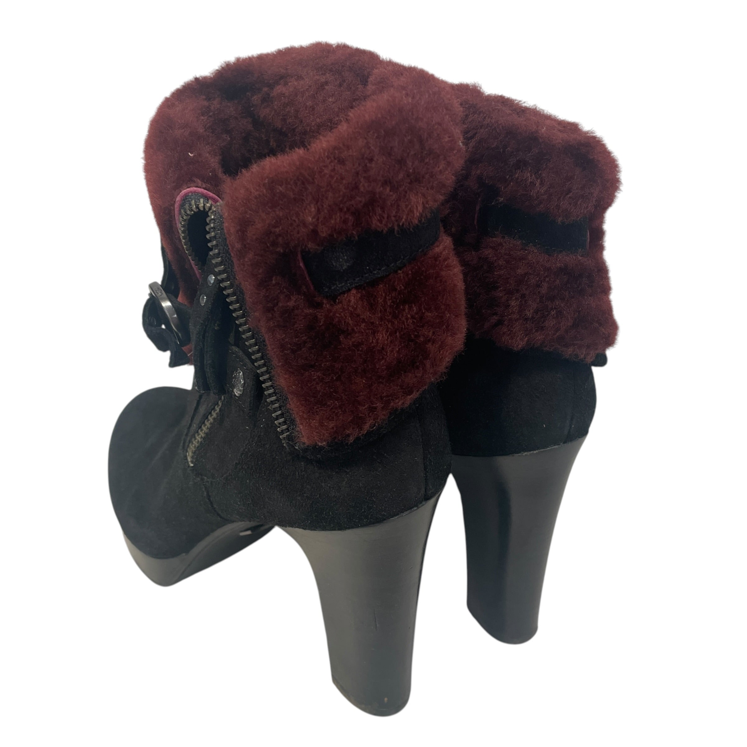 UGG australia/Boots/US 11/Suede/BLK/Scarlett view 2