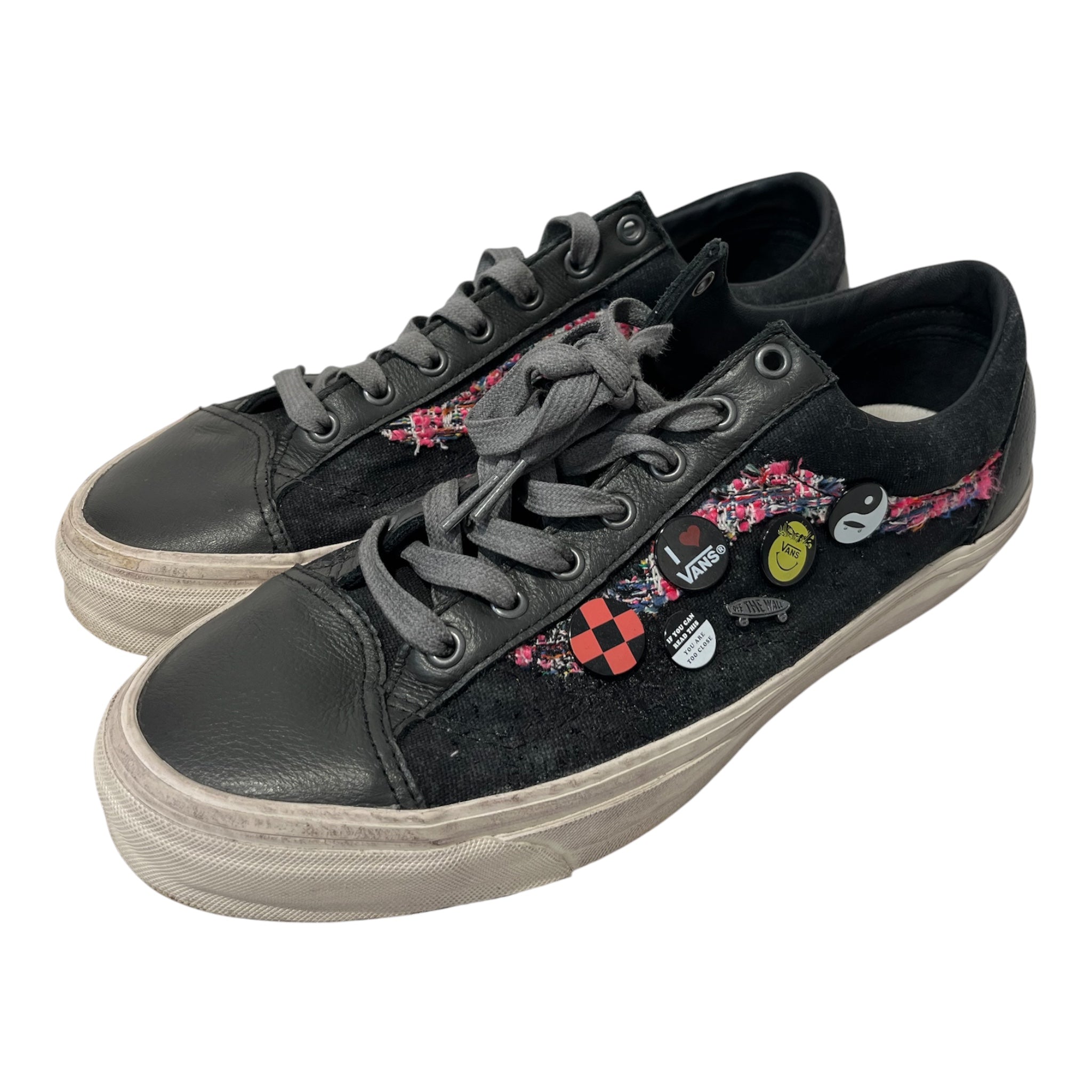 VANS/Low-Sneakers/US 12/Cotton/BLK/OLD SKOOL 36 LX SOUVENIR view 2