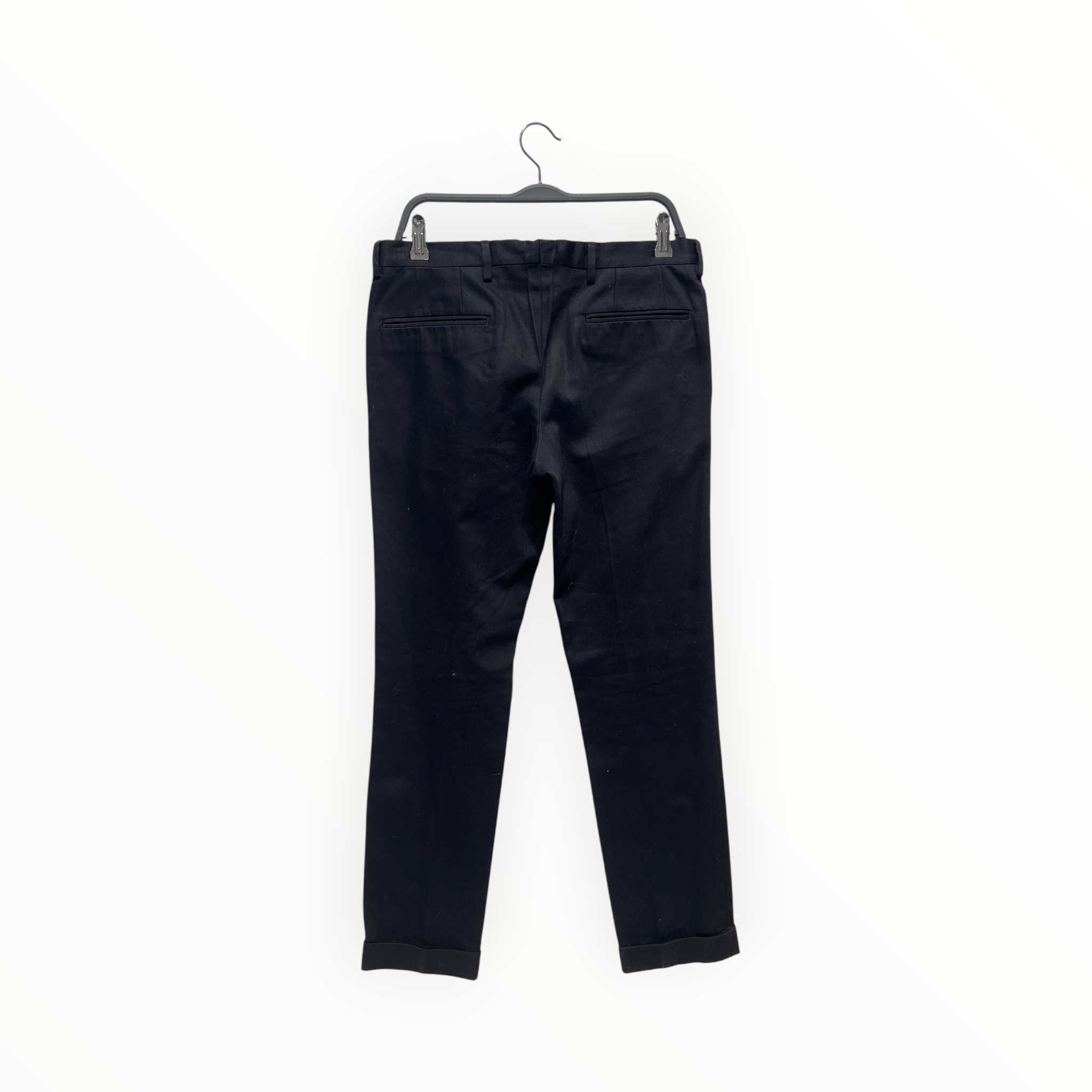 DRIES VAN NOTEN/Slacks/46/Cotton/NVY/PLAIN SLACKS view 2
