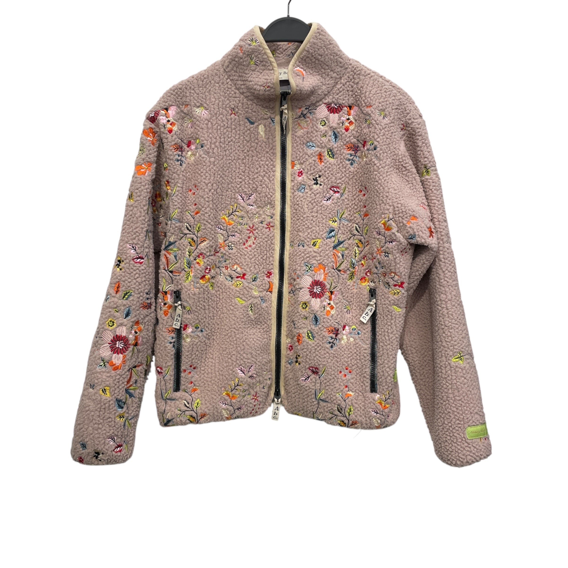Advisory Board Crystals/Fleece Jkt/M/Polyester/PNK/FLOWER EMBROIDERY view 1