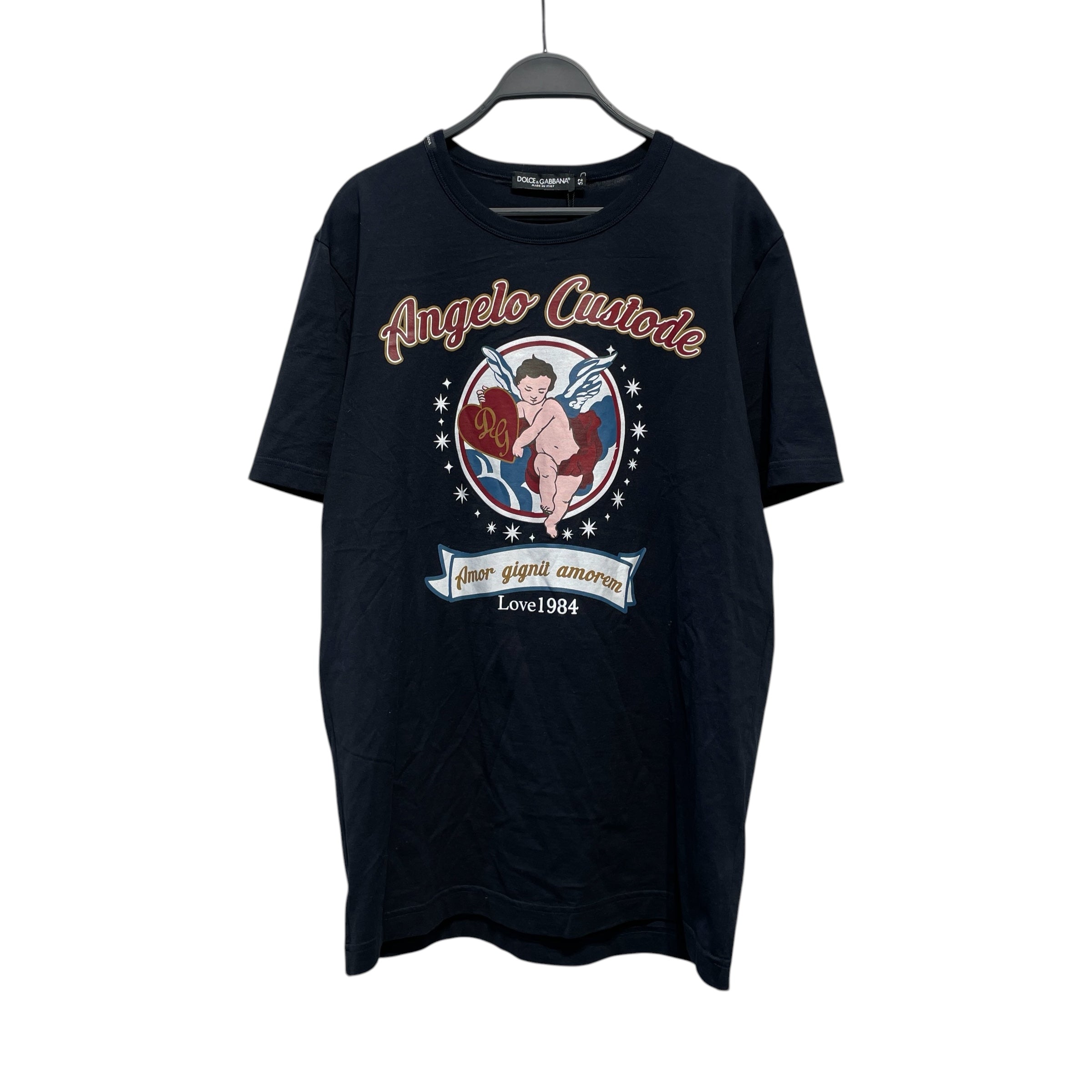 DOLCE&GABBANA/T-Shirt/52/Cotton/WHT/doodle view 1