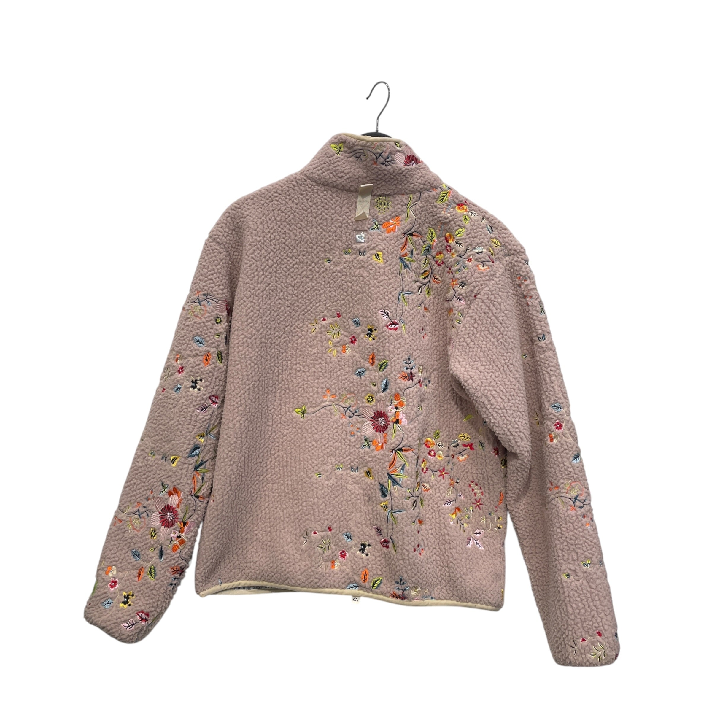 Advisory Board Crystals/Fleece Jkt/M/Polyester/PNK/FLOWER EMBROIDERY view 2