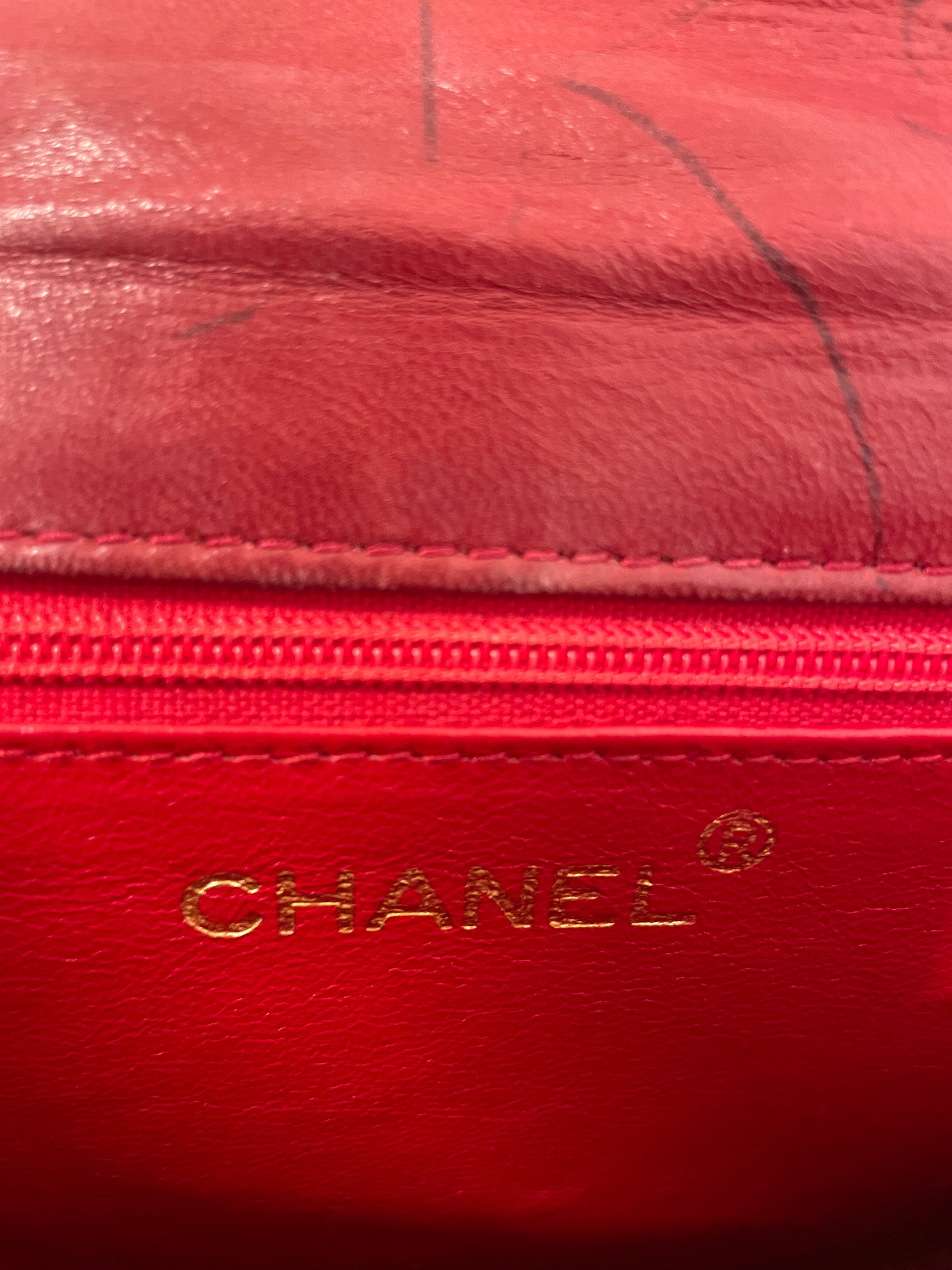 CHANEL/Cross Body Bag/RED/8DM47KY view 3