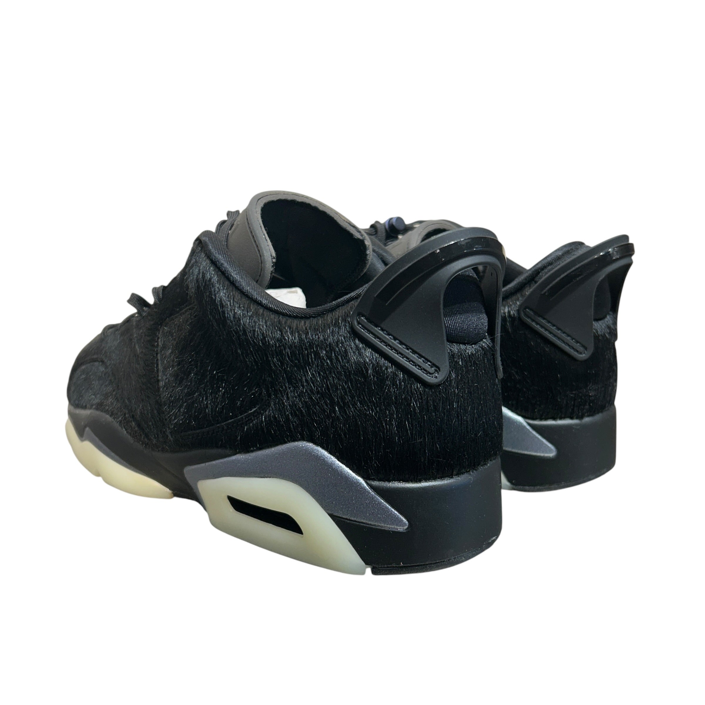NIKE/Low-Sneakers/US 9.5/Mohair/BLK/Jordan 6 Low 'Blackout' view 2