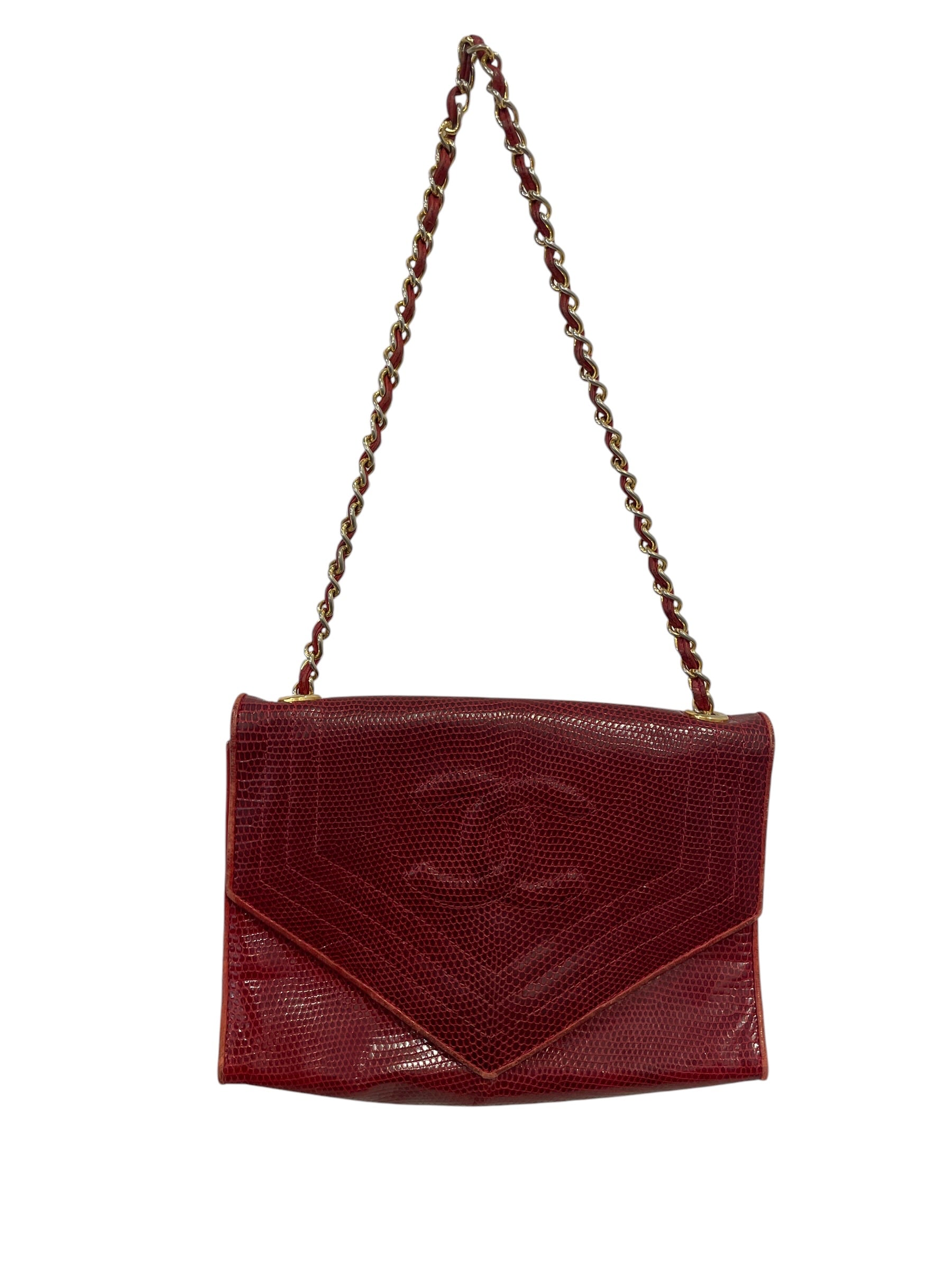 CHANEL/Cross Body Bag/RED/8DM47KY view 1