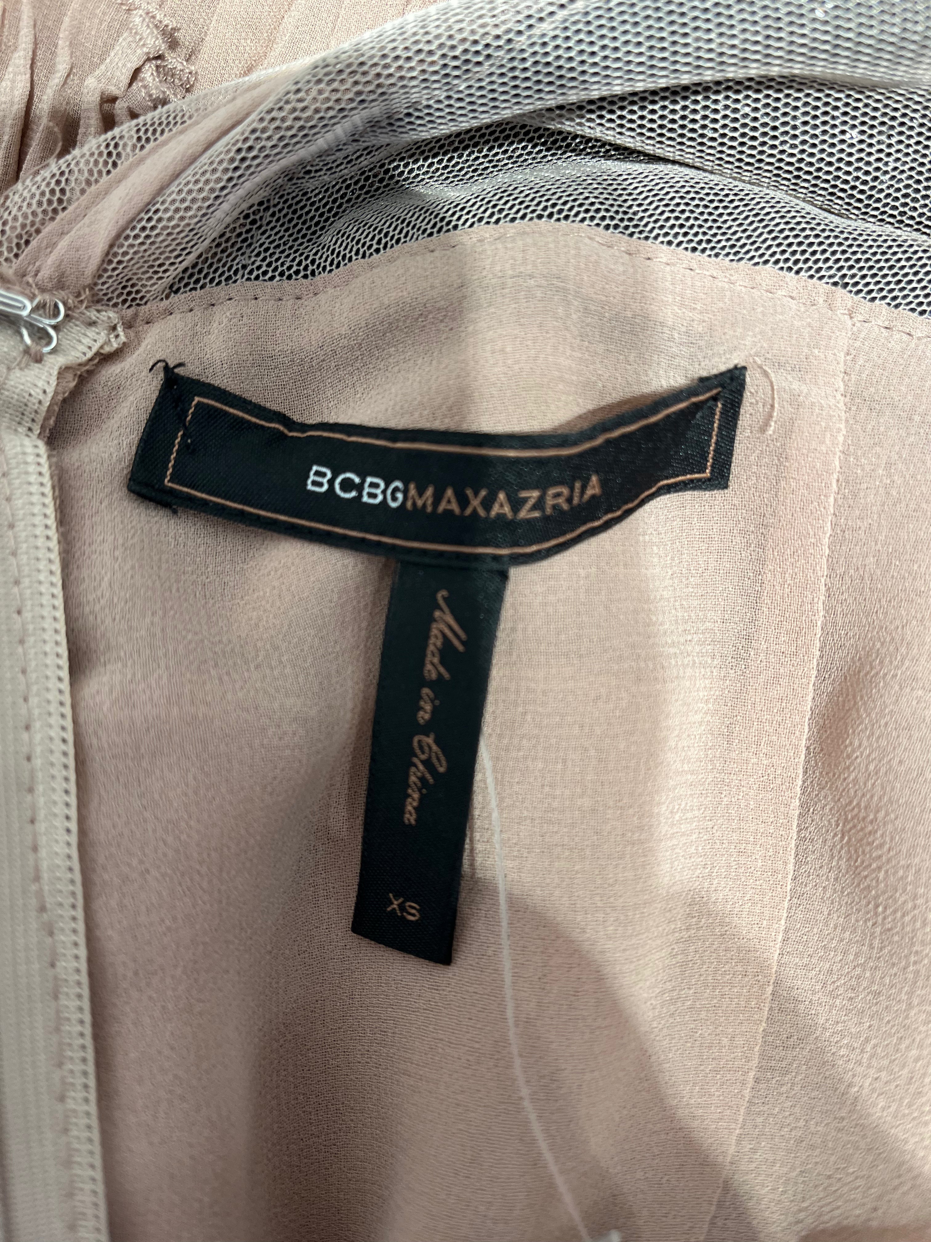 BCBG MAXAZRIA/Camisole Dress/XS/Polyester/BEG/RXN6P153 view 3