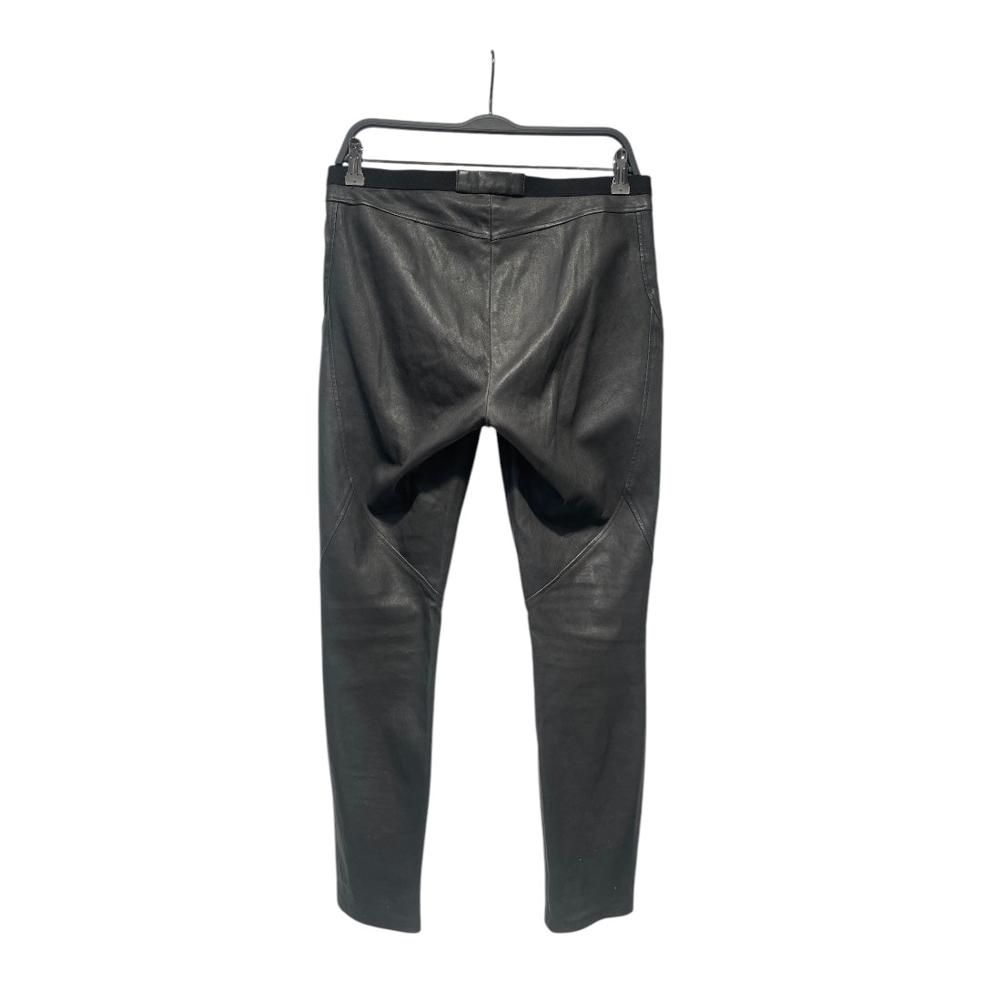 Helmut Lang/Skinny Pants/10/Lambskin/GRY/RN:119376 view 2