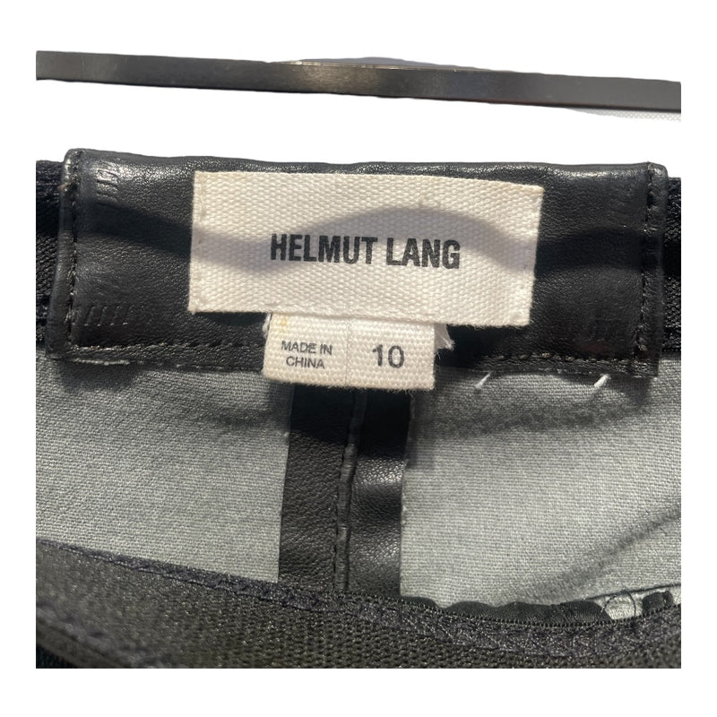 Helmut Lang/Skinny Pants/10/Lambskin/GRY/RN:119376