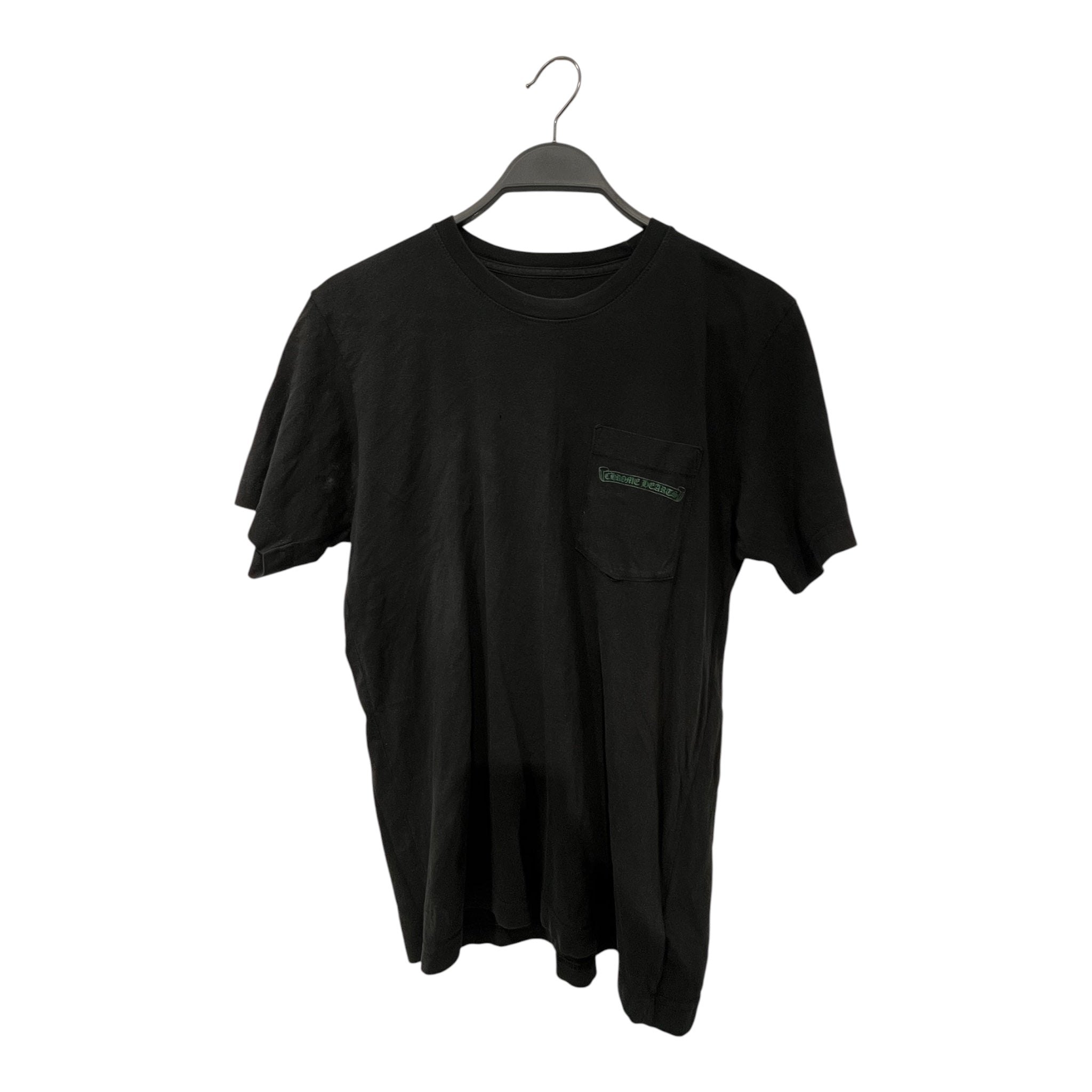 CHROME HEARTS/T-Shirt/M/Cotton/BLK/High Neck/Graphic/RN97729 green cemetery tee view 1