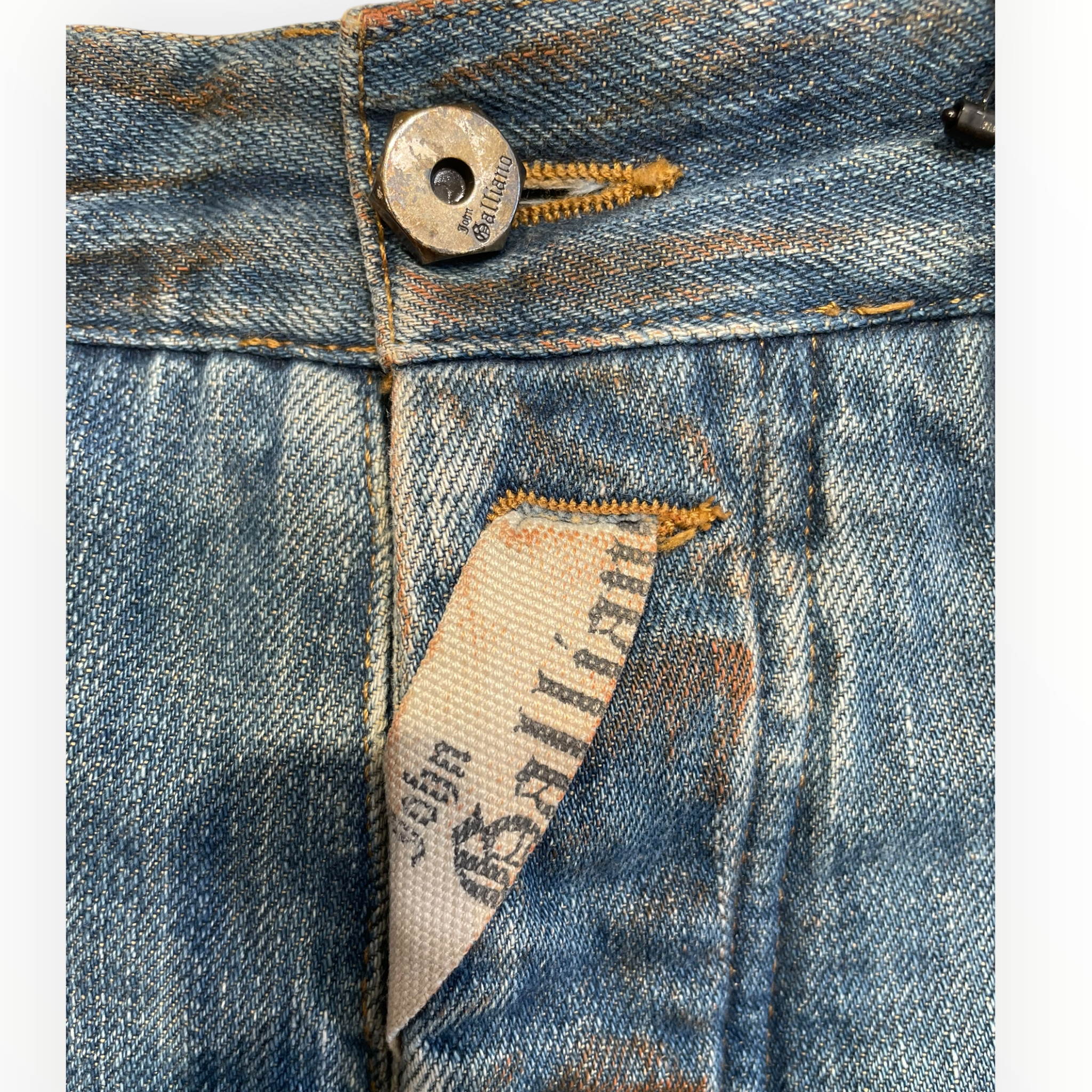 John Galliano/Pants/30/Denim/BLU/ view 7