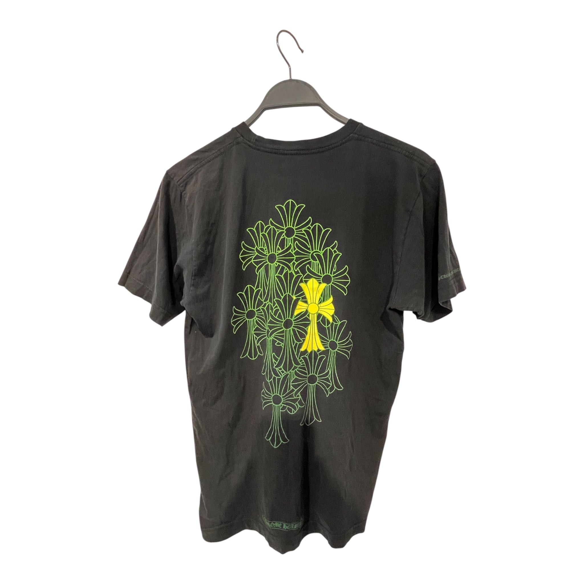 CHROME HEARTS/T-Shirt/M/Cotton/BLK/High Neck/Graphic/RN97729 green cemetery tee view 2