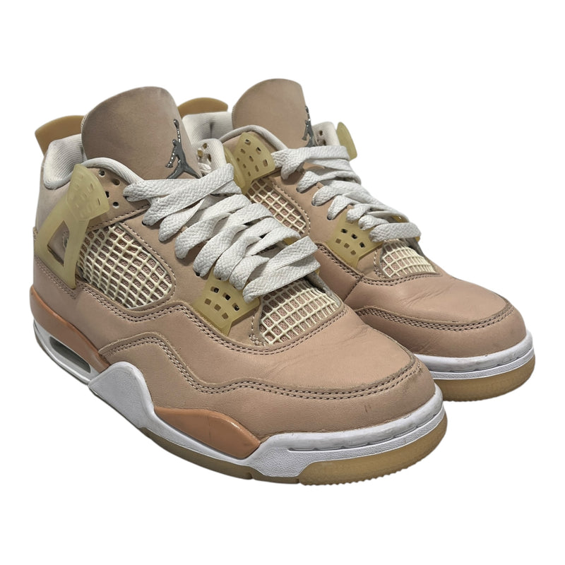 NIKE/Low-Sneakers/US 6/Suede/BEG/Jordan 4 Shimmer