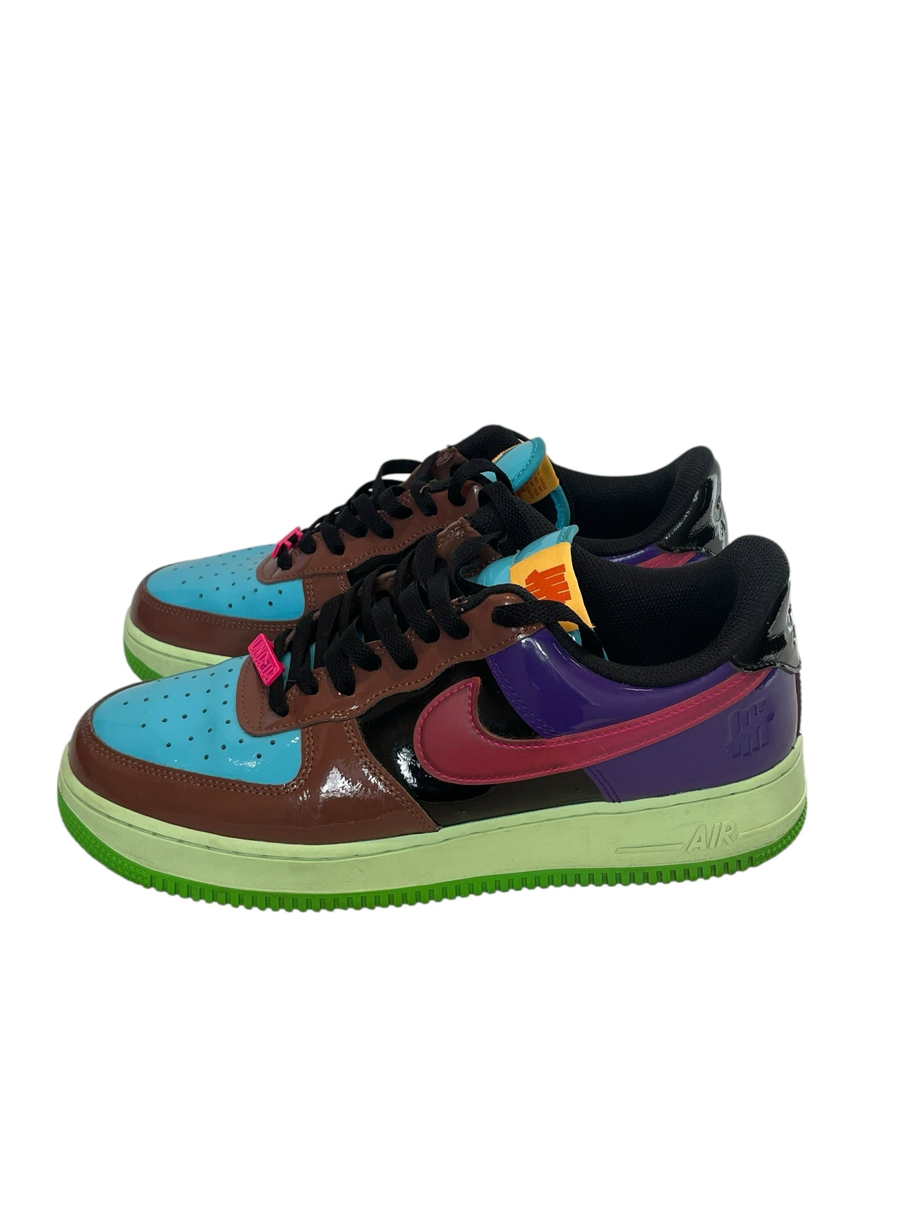 NIKE/Low-Sneakers/US 9.5/All Over Print/BLU/UNDEFEATED AF1 view 2