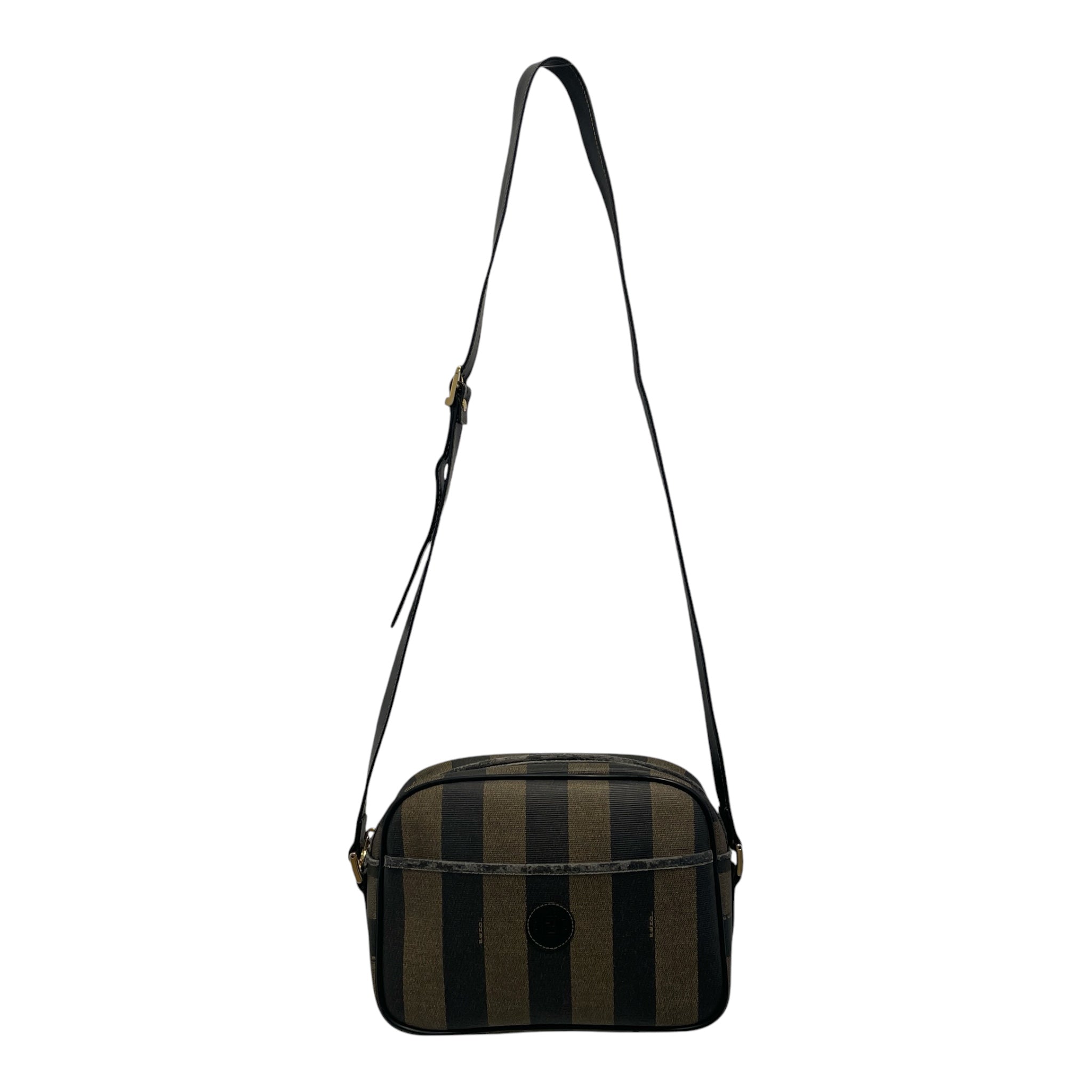FENDI/Cross Body Bag/Stripe/BRW/ view 1