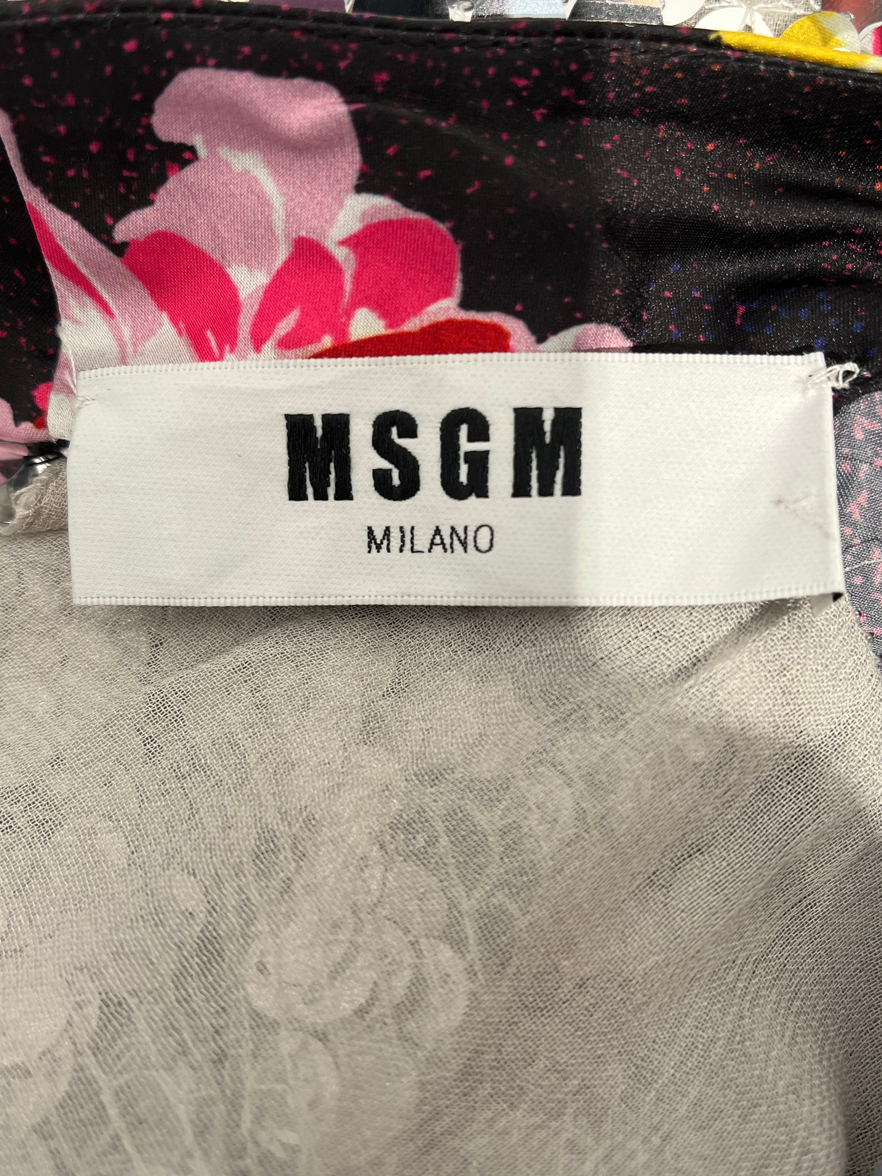 MSGM/LS Blouse/40/SLV/SEQUIN ALL OVER TOP view 3