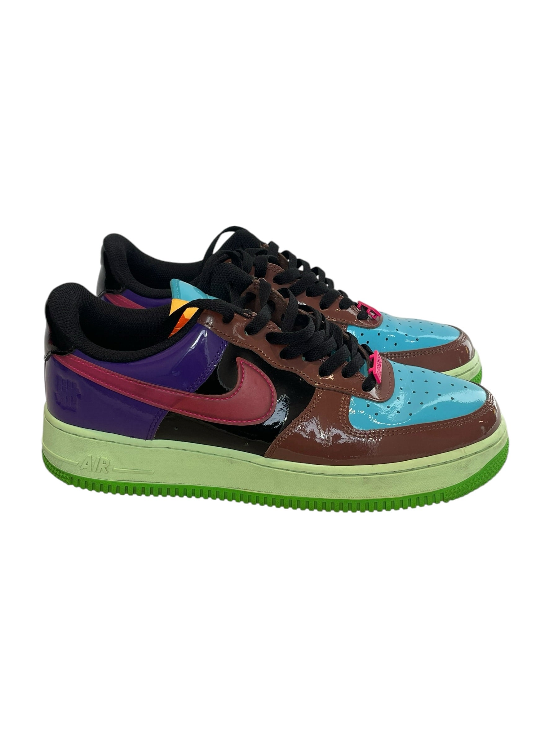 NIKE/Low-Sneakers/US 9.5/All Over Print/BLU/UNDEFEATED AF1 view 1