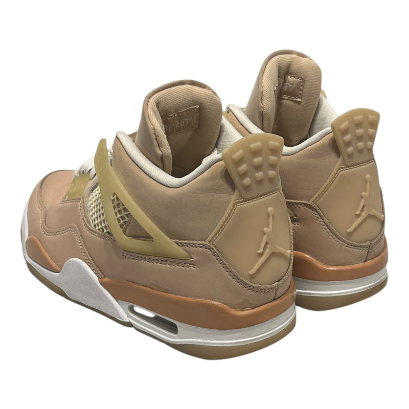 NIKE/Low-Sneakers/US 6/Suede/BEG/Jordan 4 Shimmer