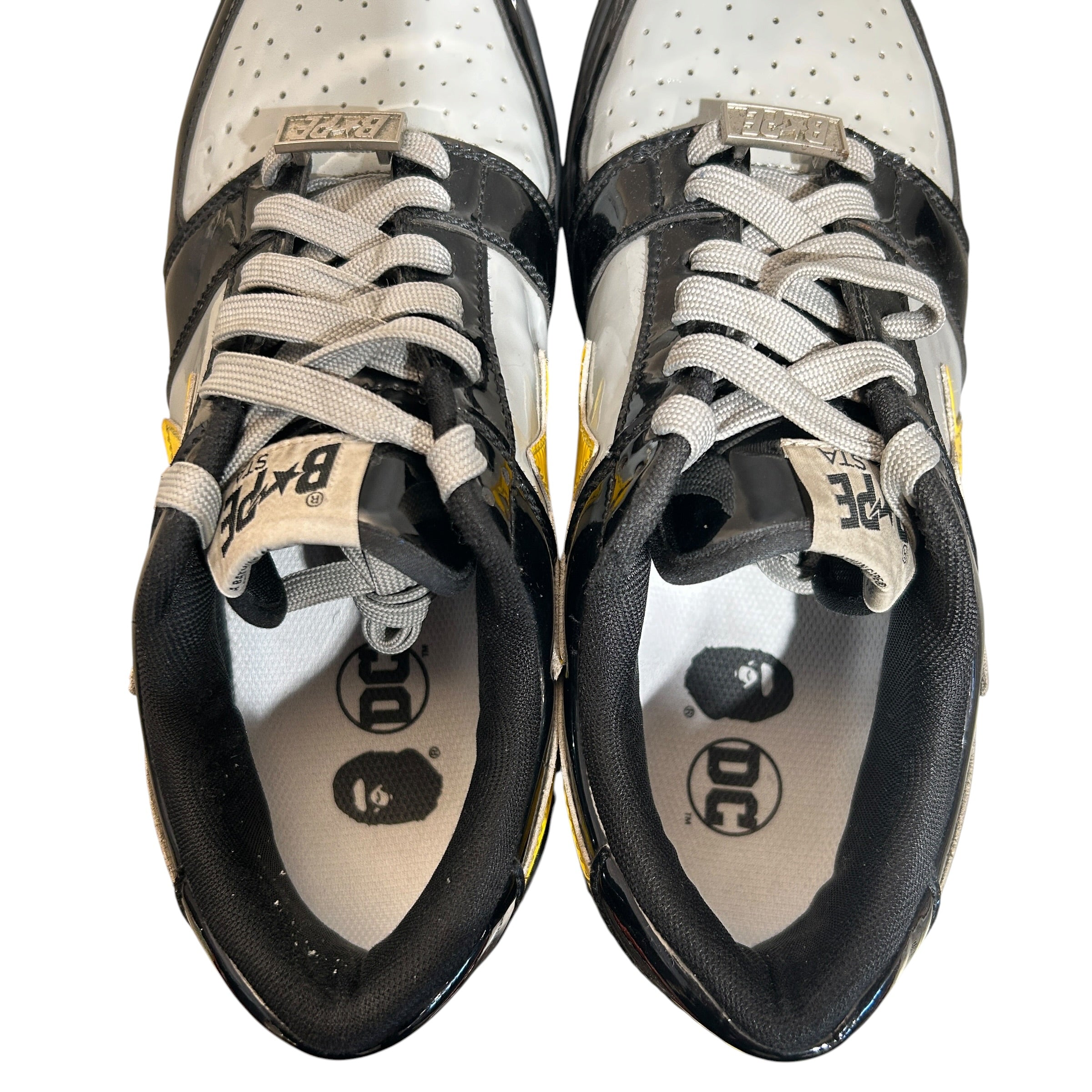 A BATHING APE/Low-Sneakers/US 10/Leather/BLK/Bapesta 'Batman' view 3