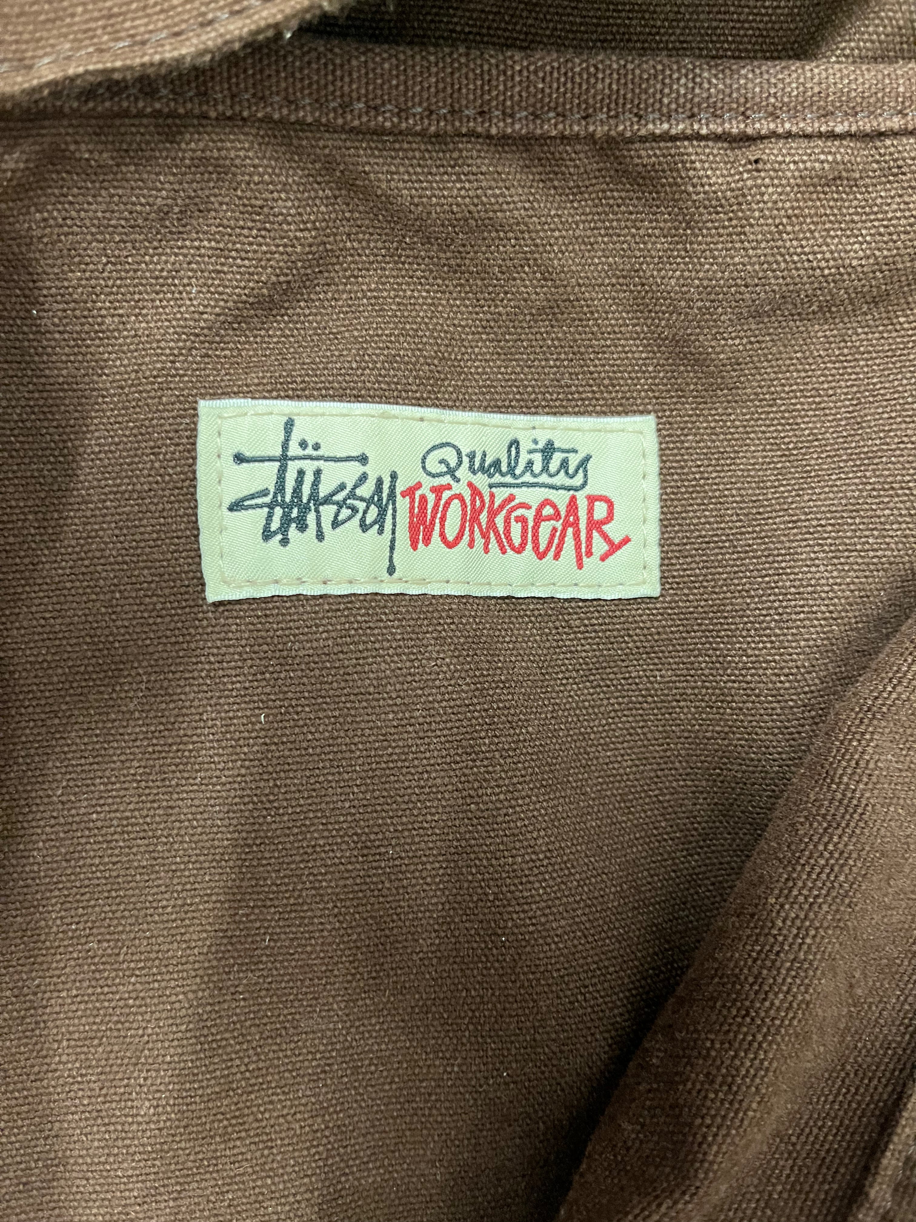 STUSSY/Tote Bag/Cotton/BRW/ view 5