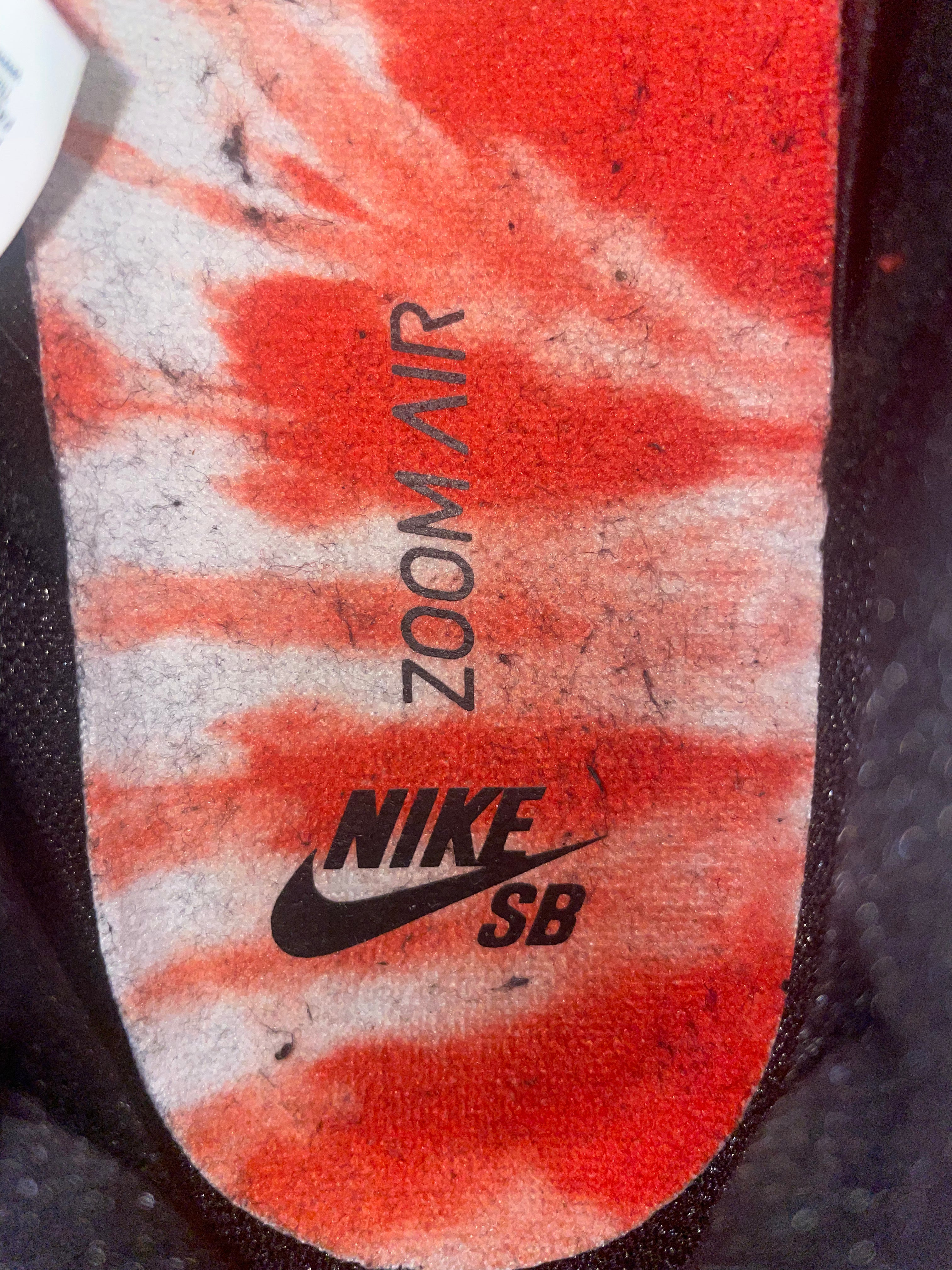 NIKE SB/Low-Sneakers/US 7/All Over Print/Leather/MLT/Tie Dye Raygun view 3