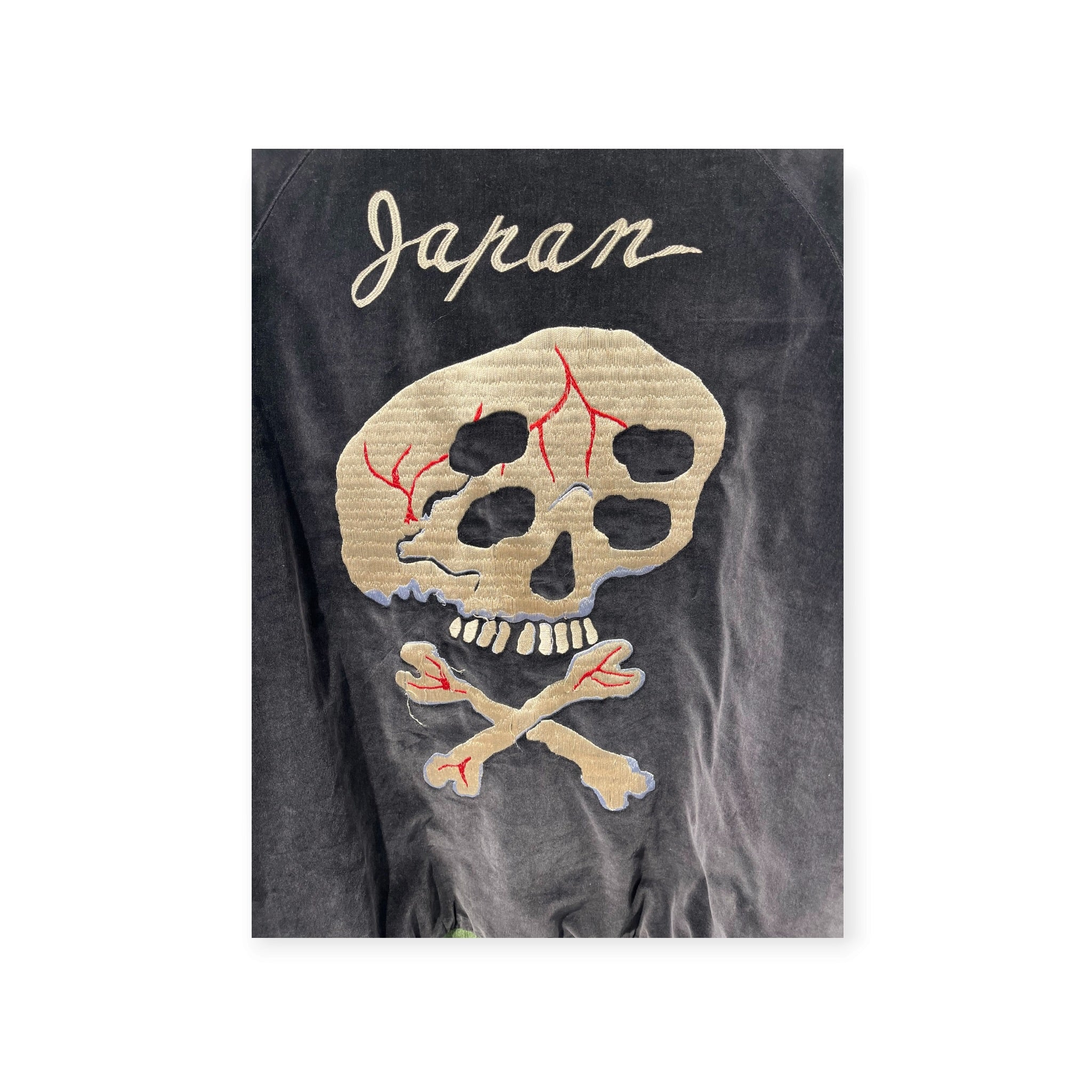 KAPITAL/Souvenir Jkt/2/Cotton/GRY/BIG SKULL SOUVENIIR JKT view 4