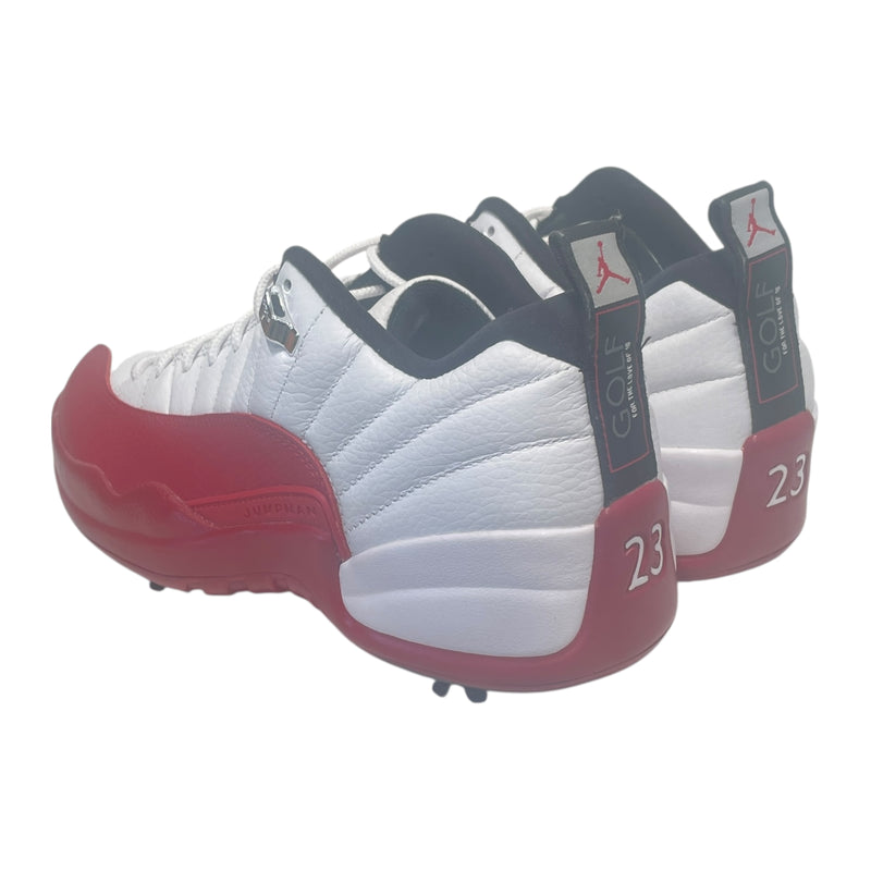 NIKE/Low-Sneakers/US 10/Stripe/RED/Jordan 12 Retro Golf Cherry