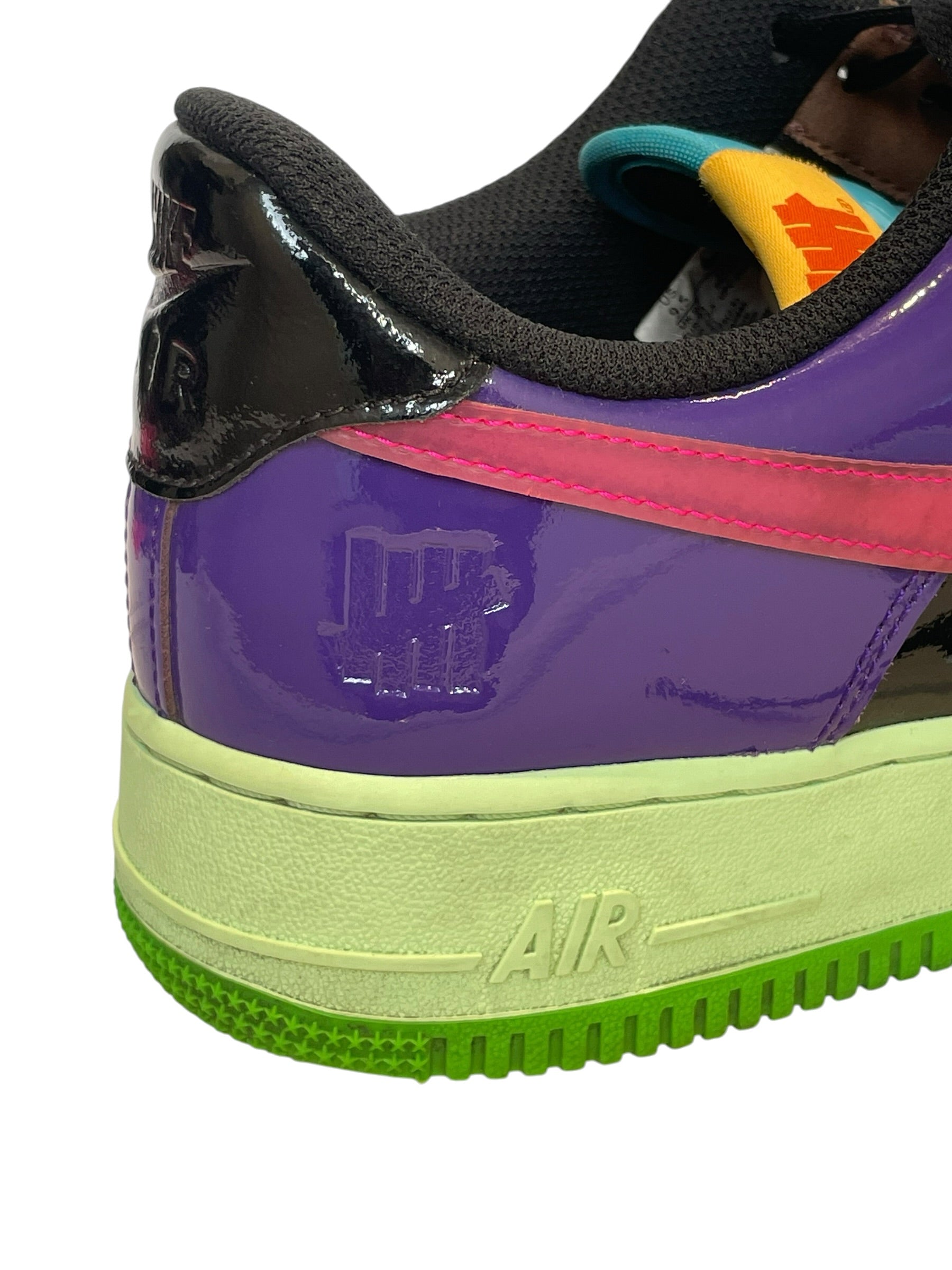 NIKE/Low-Sneakers/US 9.5/All Over Print/BLU/UNDEFEATED AF1 view 7