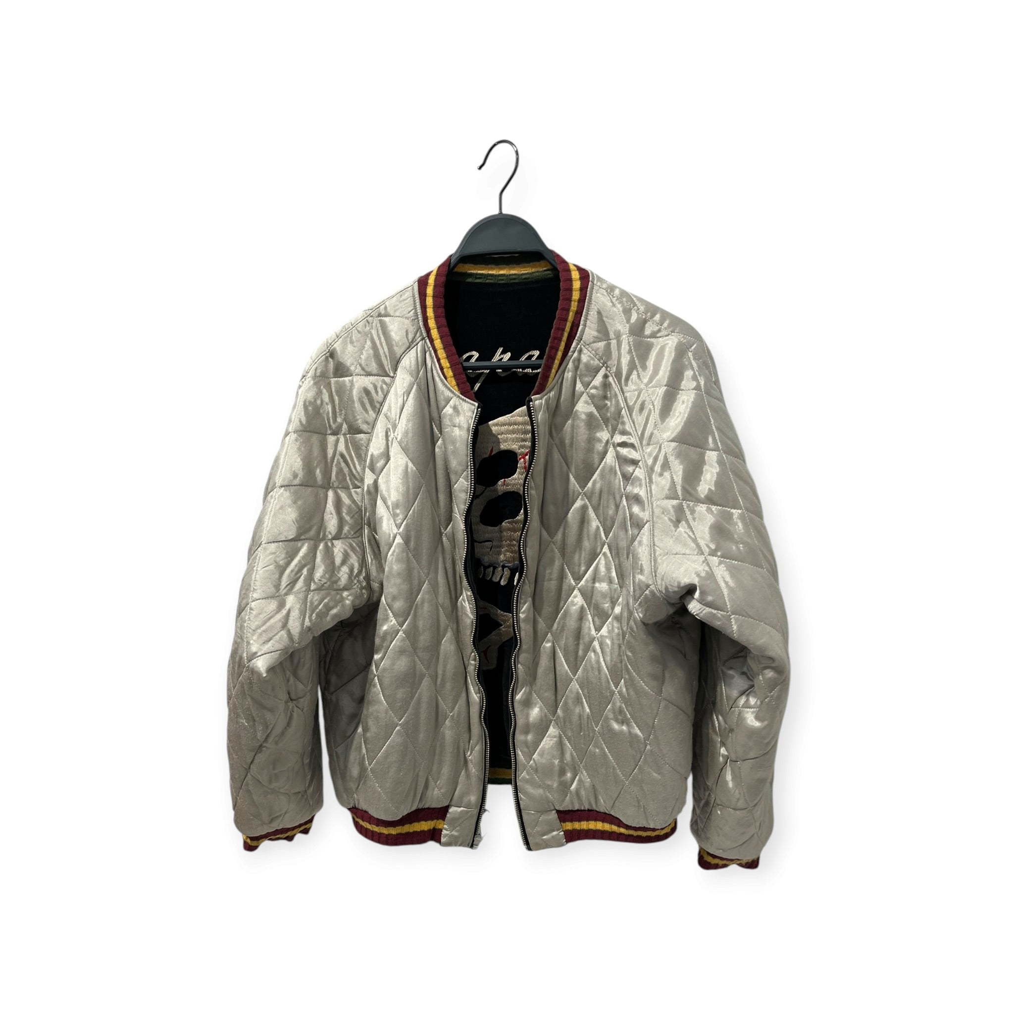 KAPITAL/Souvenir Jkt/2/Cotton/GRY/BIG SKULL SOUVENIIR JKT view 5