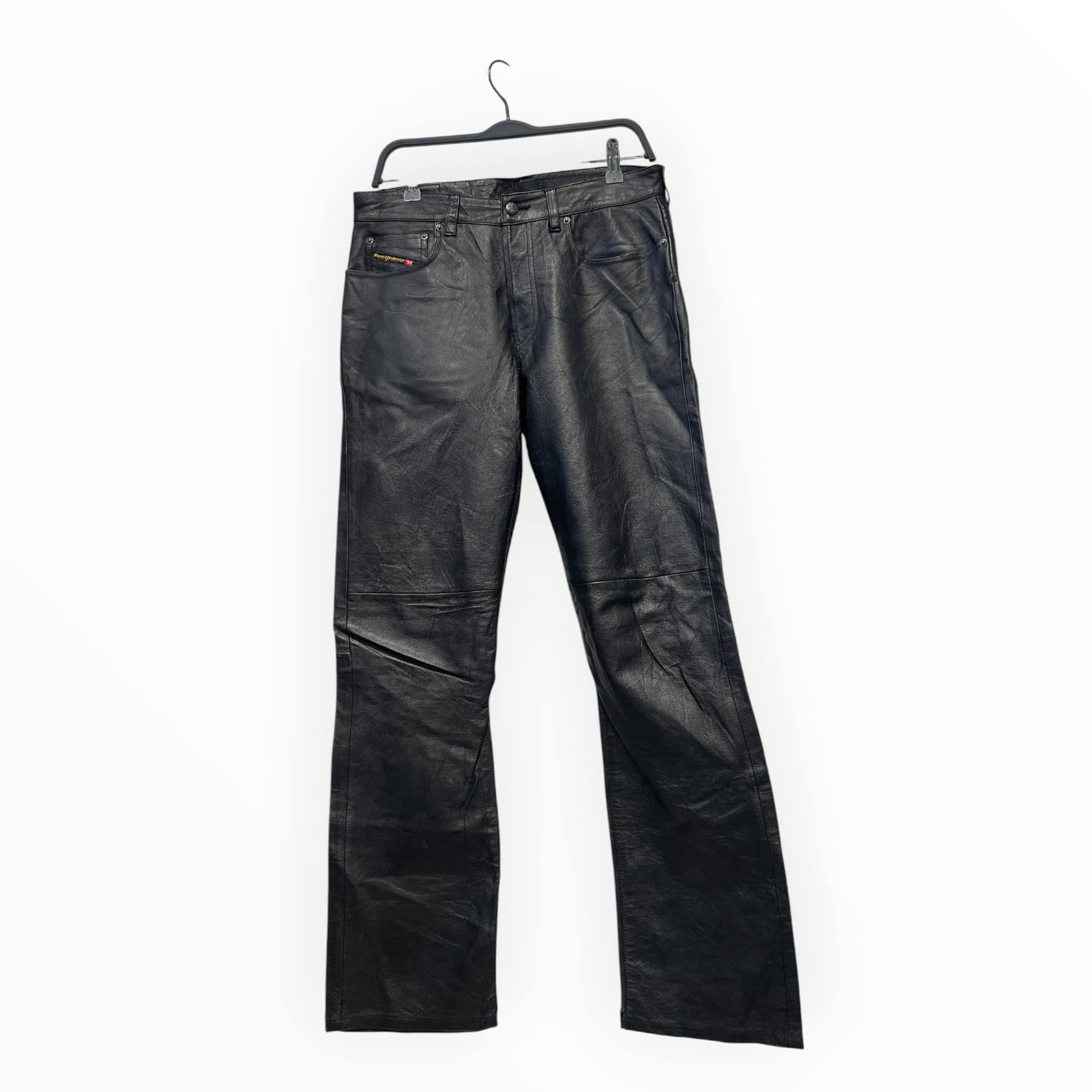 DIESEL/Skinny Pants/30/Leather/BLK/ view 1