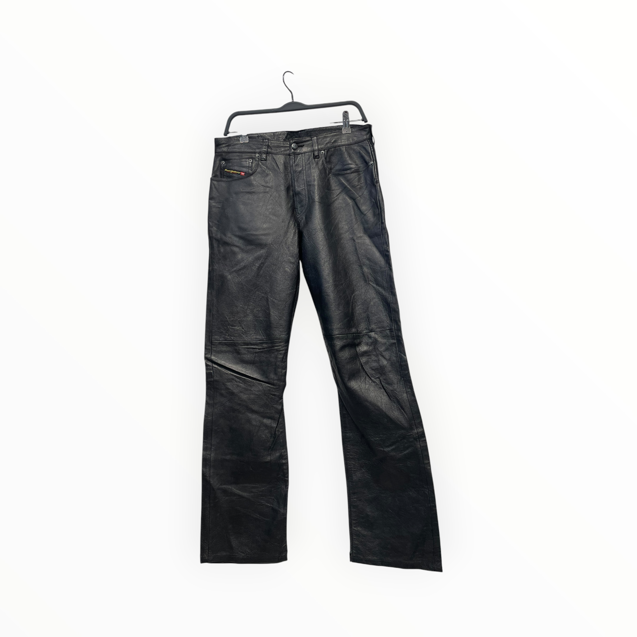 DIESEL/Skinny Pants/30/Leather/BLK/ view 1