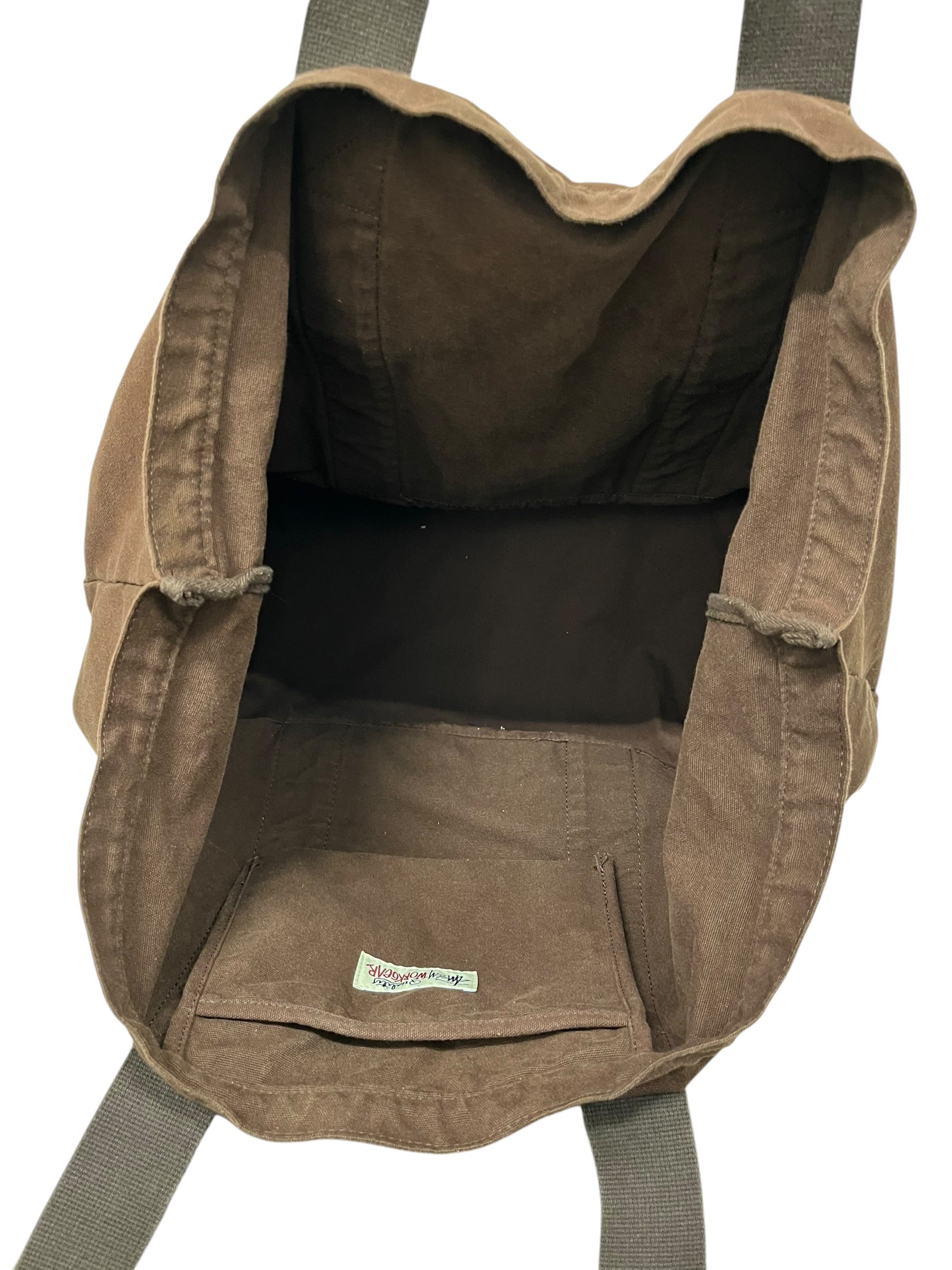 STUSSY/Tote Bag/Cotton/BRW/ view 4