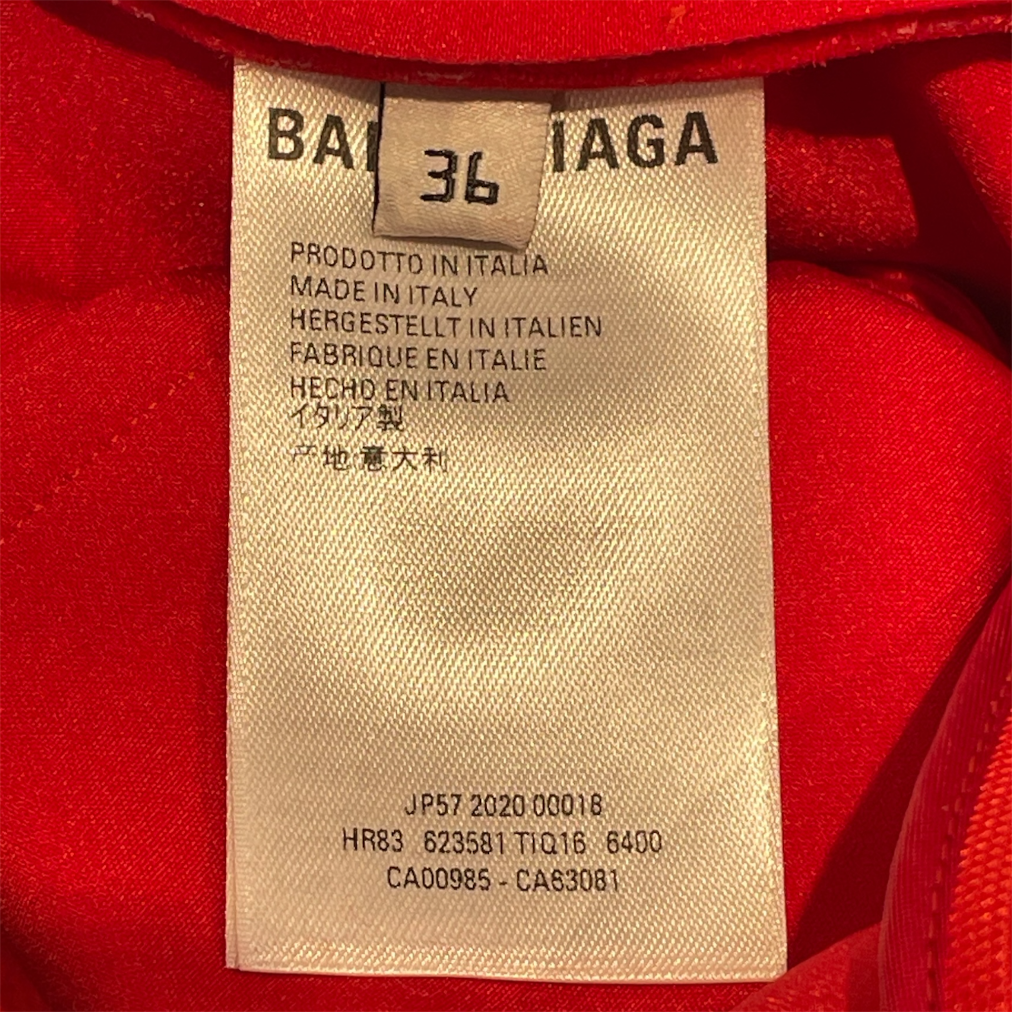 BALENCIAGA/Dress/36/RED/23 COUTURE BALLGOWN view 4