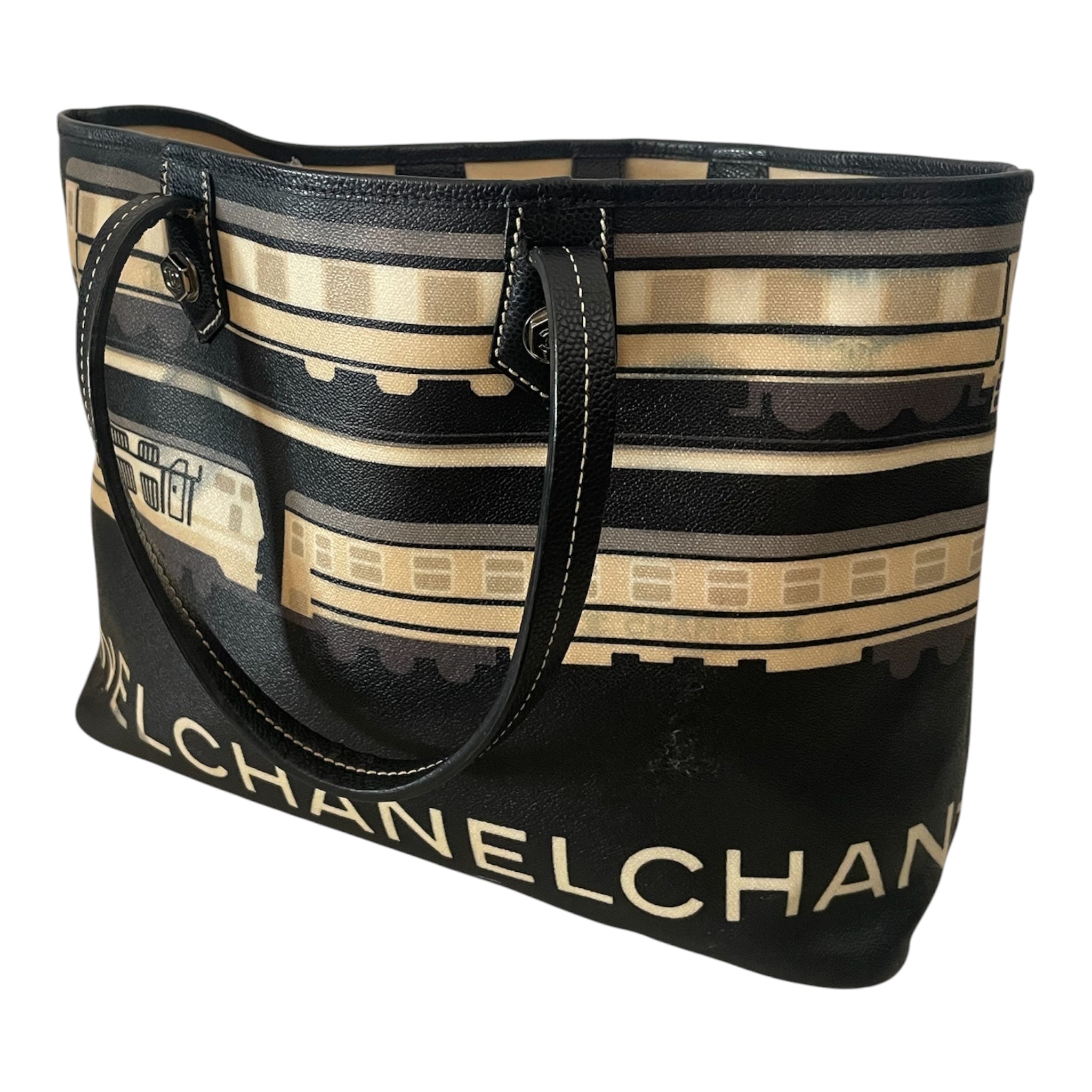 CHANEL/Tote Bag/All Over Print/MLT/Le Train (Central Station) view 1