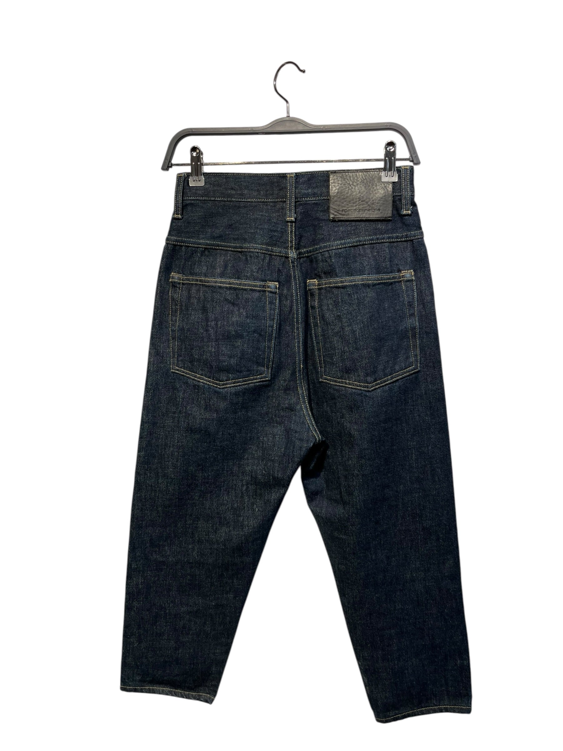 RICK OWENS DRKSHDW/Straight Pants/26/Denim/NVY/Button Fly/DL18F7398-RAWLA view 2
