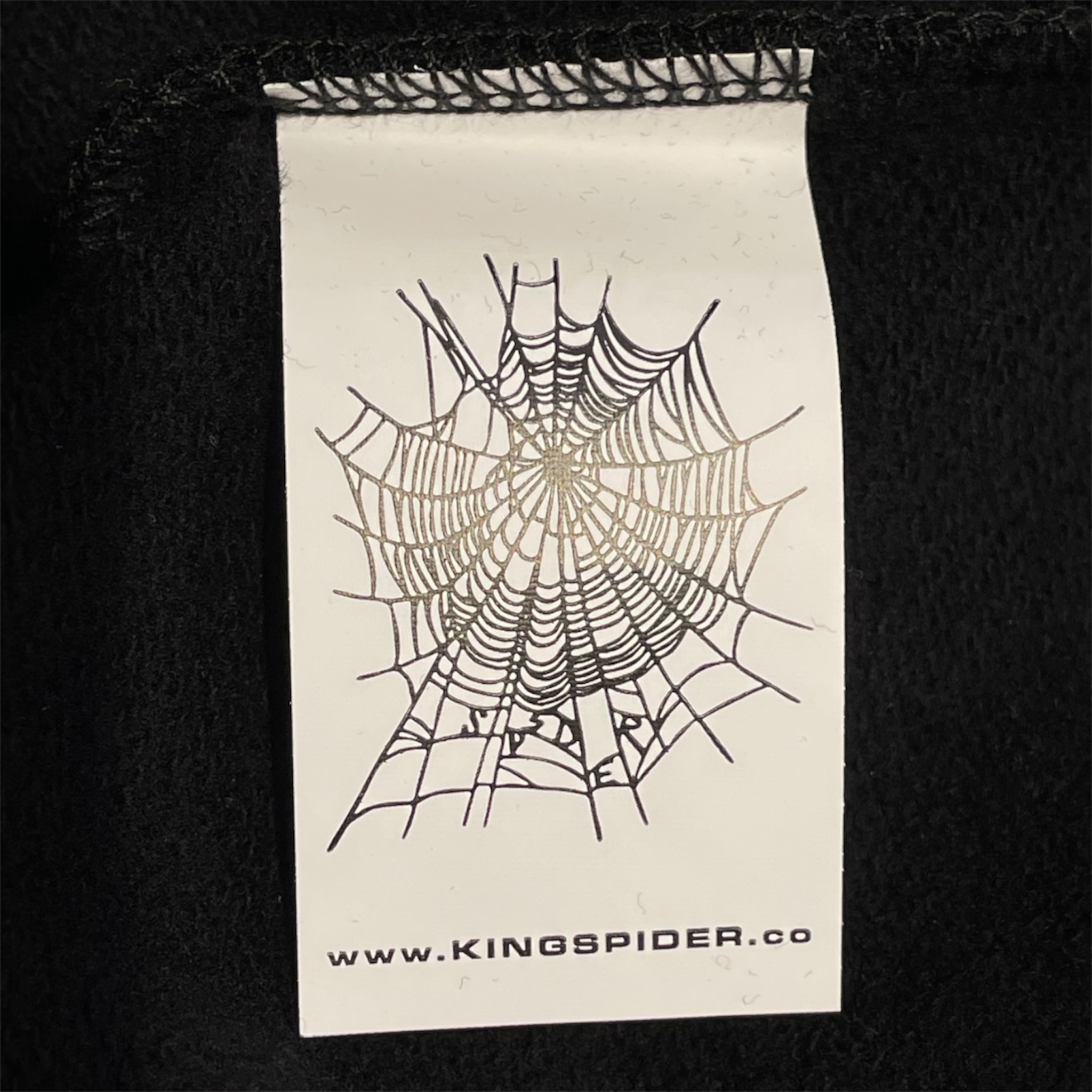 Sp5der/Sweatshirt/M/Cotton/BLK/5 star back print view 4