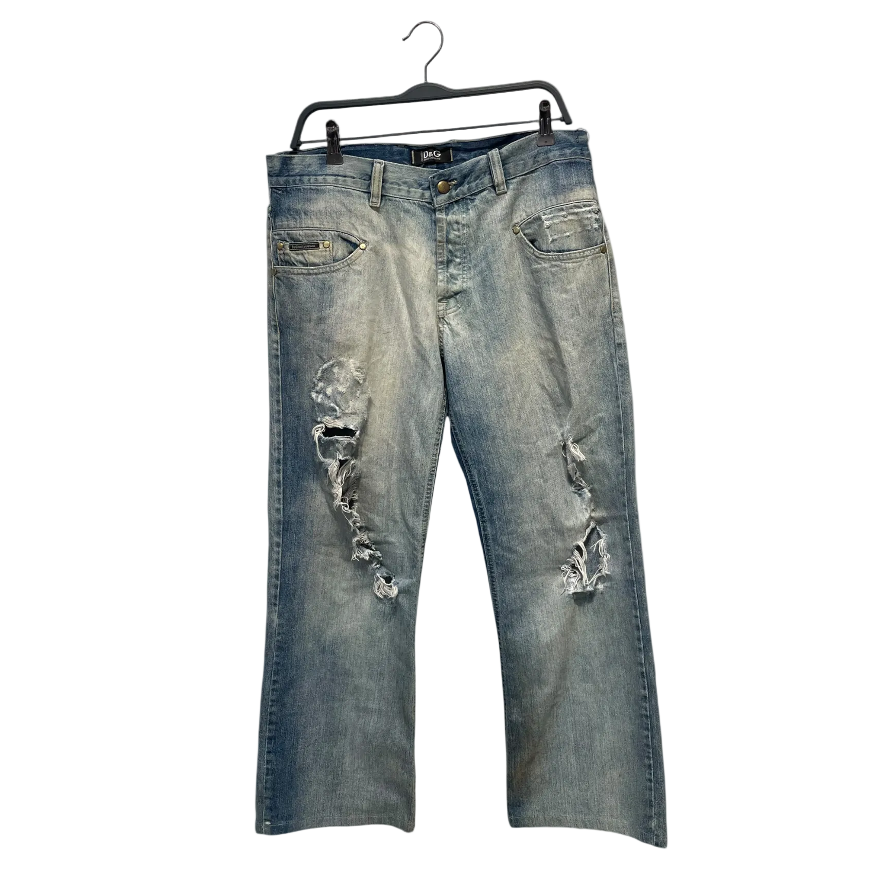 DOLCE&GABBANA/Bootcut Pants/32/Denim/IDG/ view 1