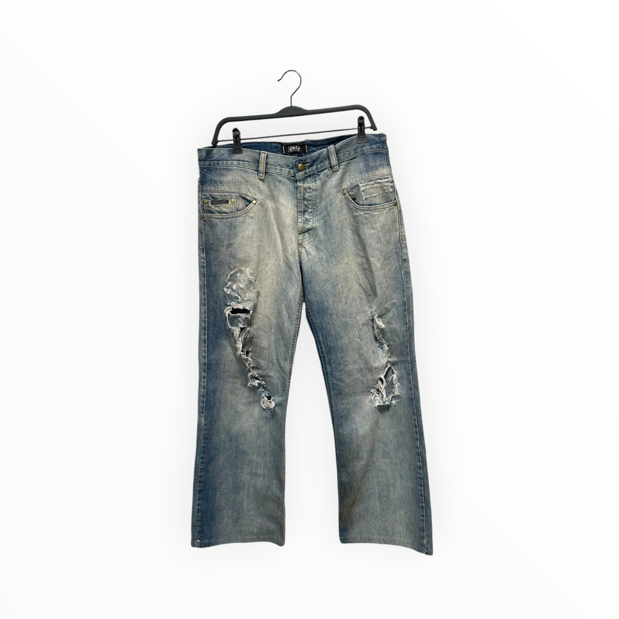 DOLCE&GABBANA/Bootcut Pants/32/Denim/IDG/ view 1
