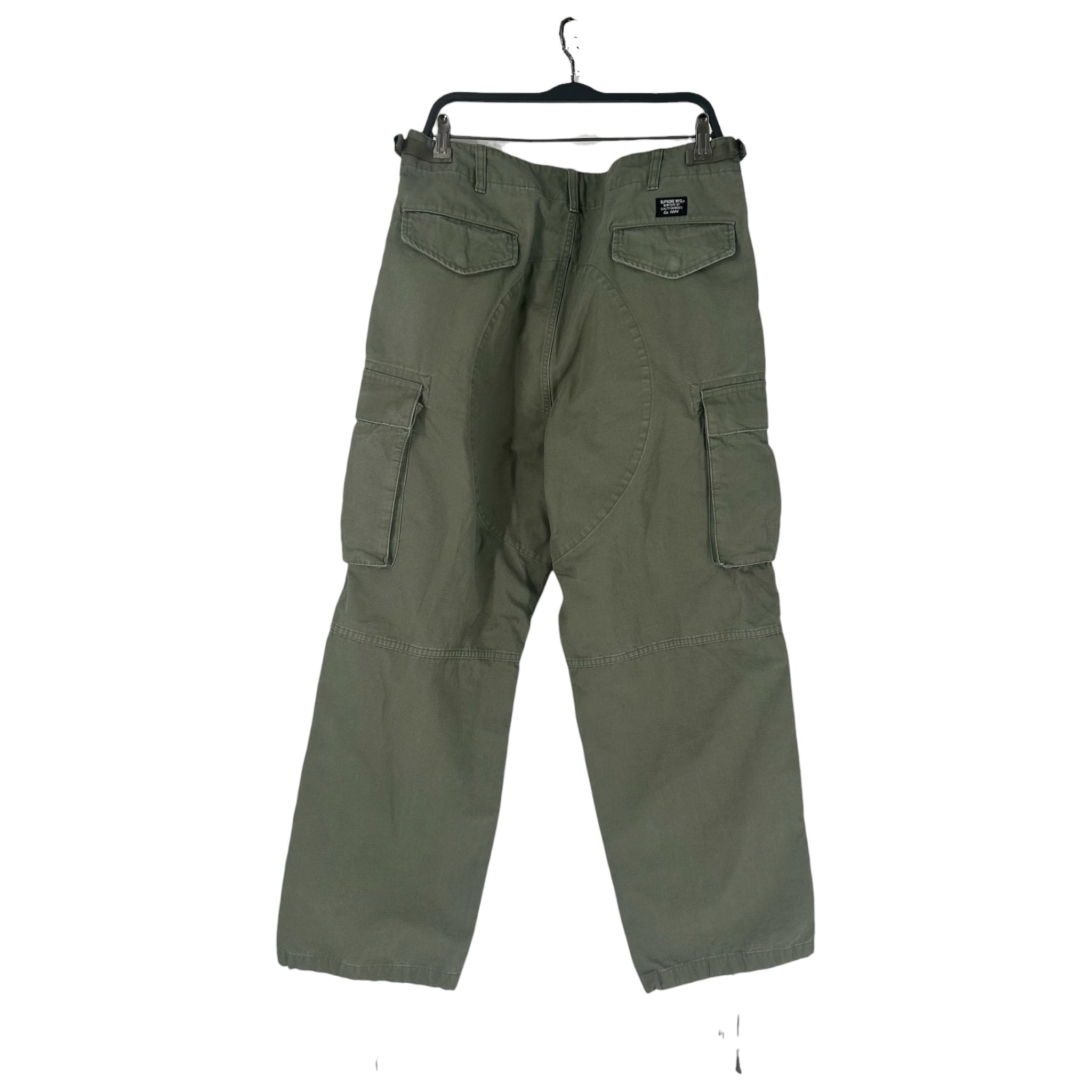 Supreme/Straight Pants/34/Cotton/KHK/CARGO ADJUSTABLE WAISTBAND view 2