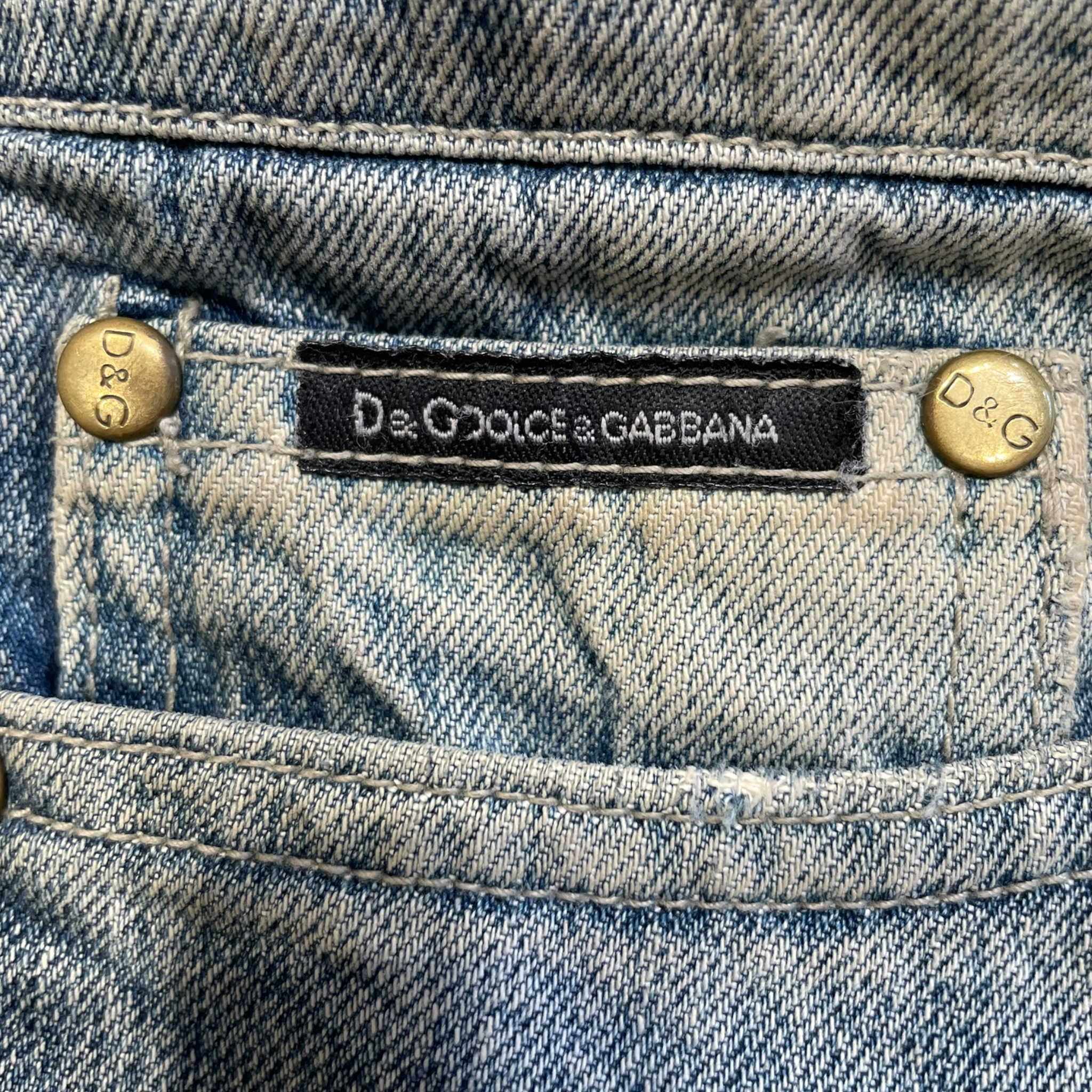 DOLCE&GABBANA/Bootcut Pants/32/Denim/IDG/ view 6