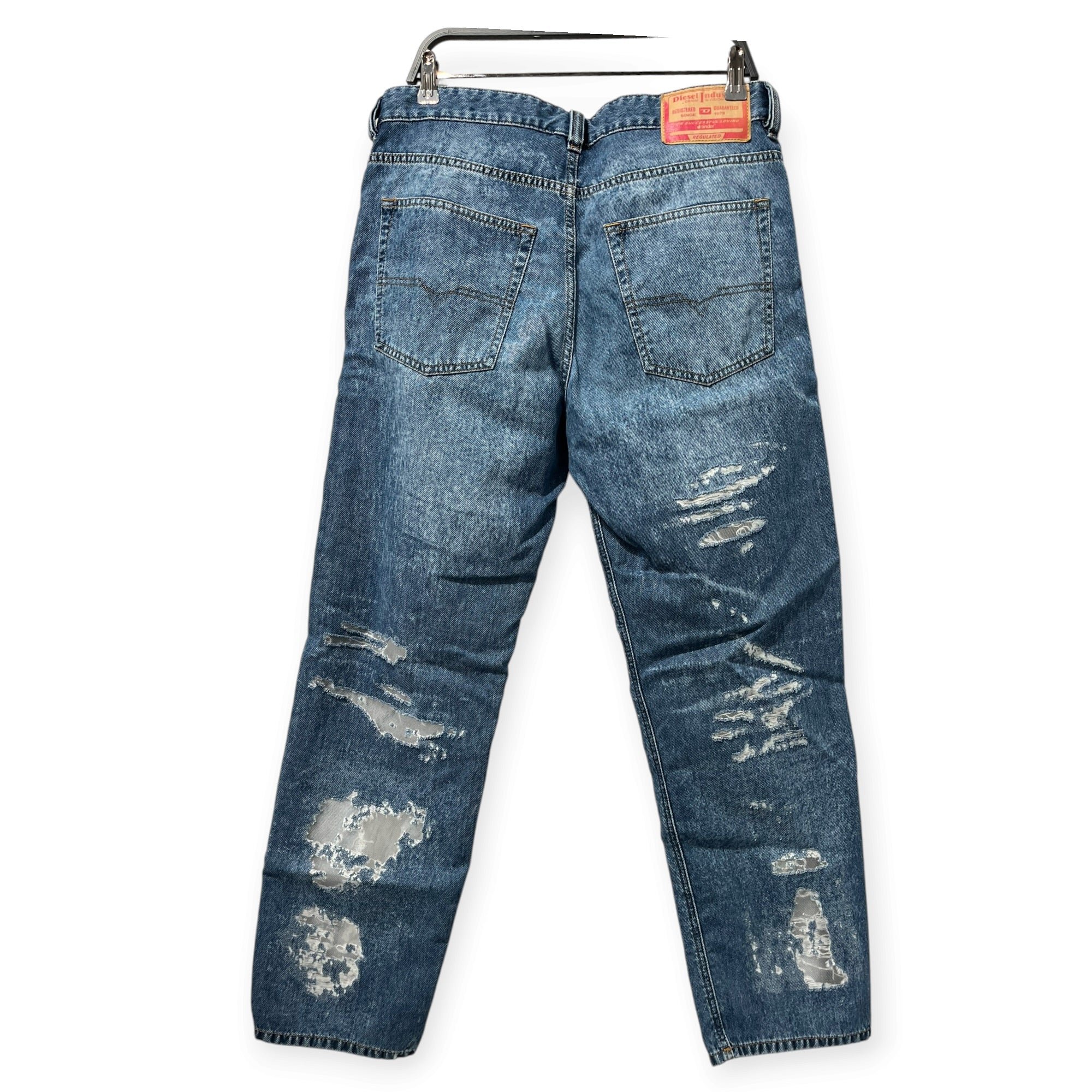 DIESEL/Pants/33/Cotton/BLU/TINDER / RN93243 view 2