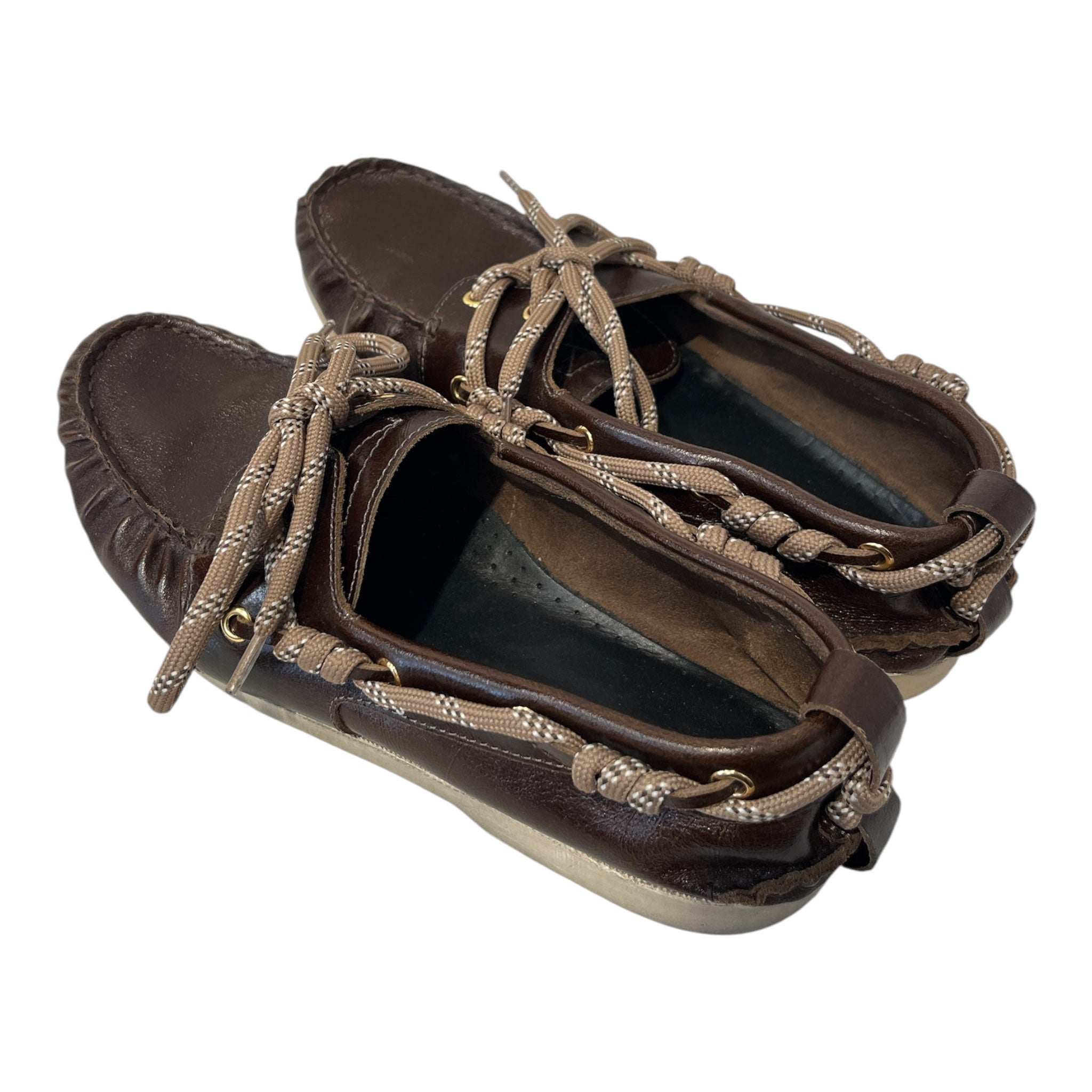GOLDEN GOOSE/Loafers/EU 42/Leather/BRW/LEATHER CRUISE LOAFERS view 2