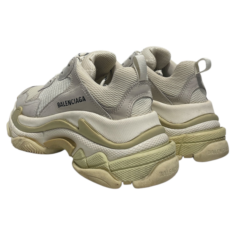 BALENCIAGA/Low-Sneakers/EU 38/CRM/Triple S Women Cream