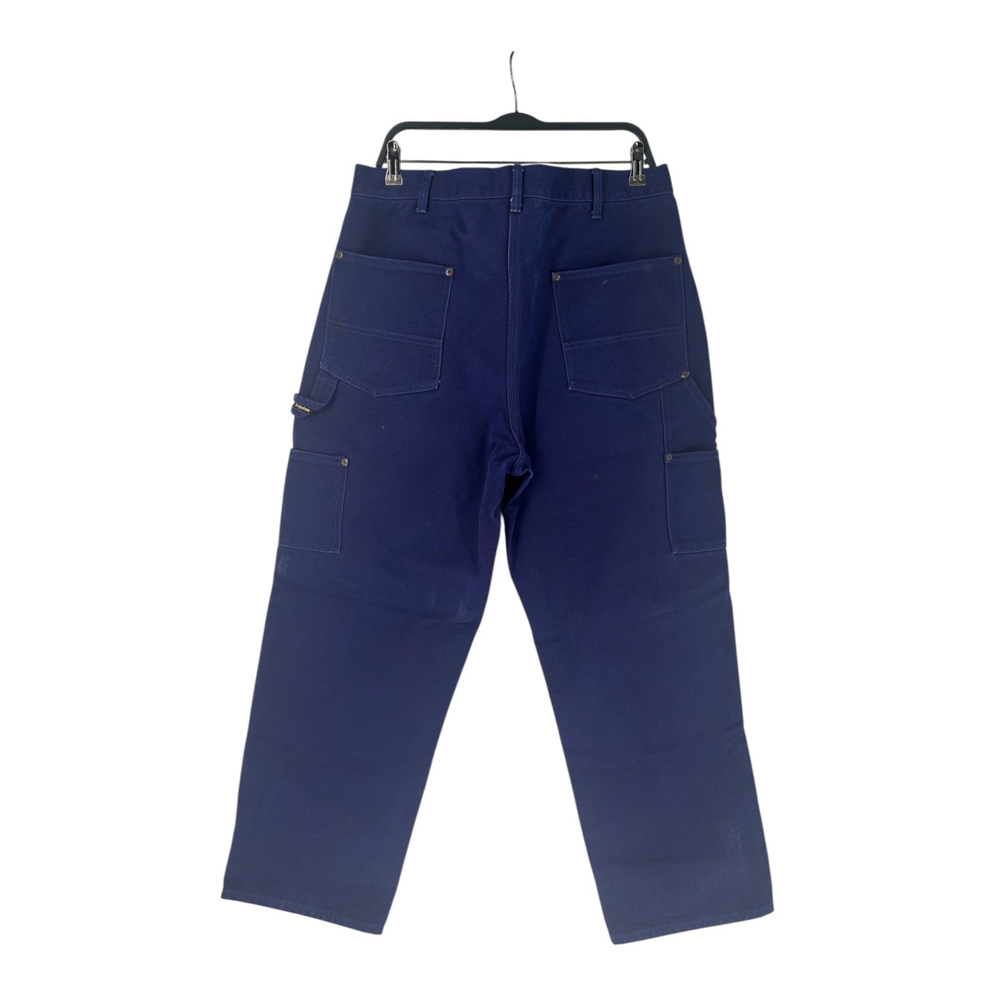 Supreme/Straight Pants/36/Cotton/BLU/DOUBLE KNEE view 2