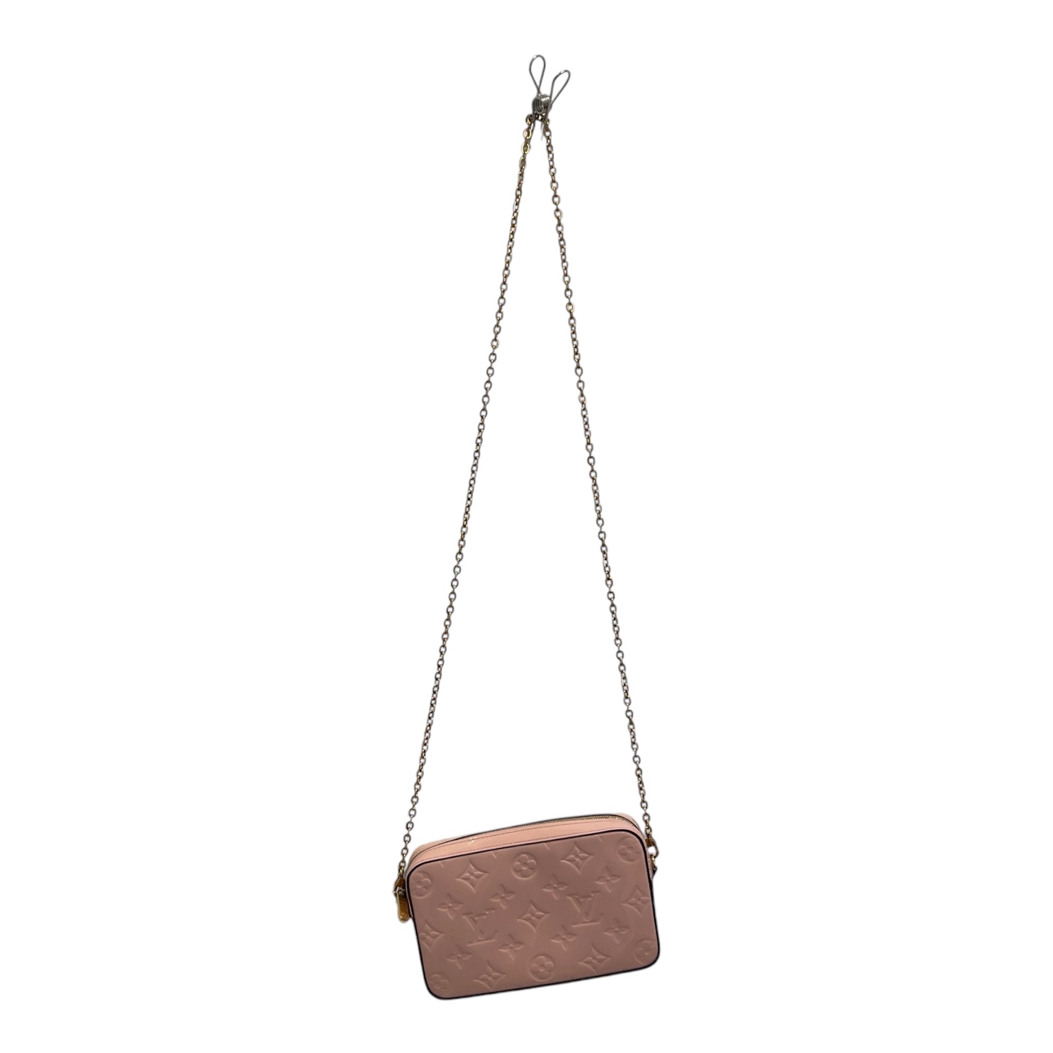LOUIS VUITTON/Hand Bag/Leather/PNK/vernis camera pouch view 2
