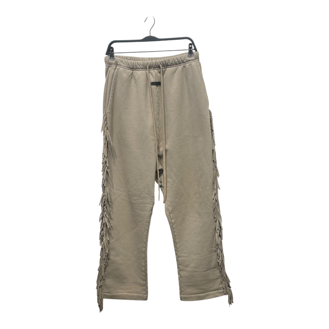 FEAR OF GOD/Pants/S/Cotton/KHK/RN#139190/FRINGES ON SIDE view 1