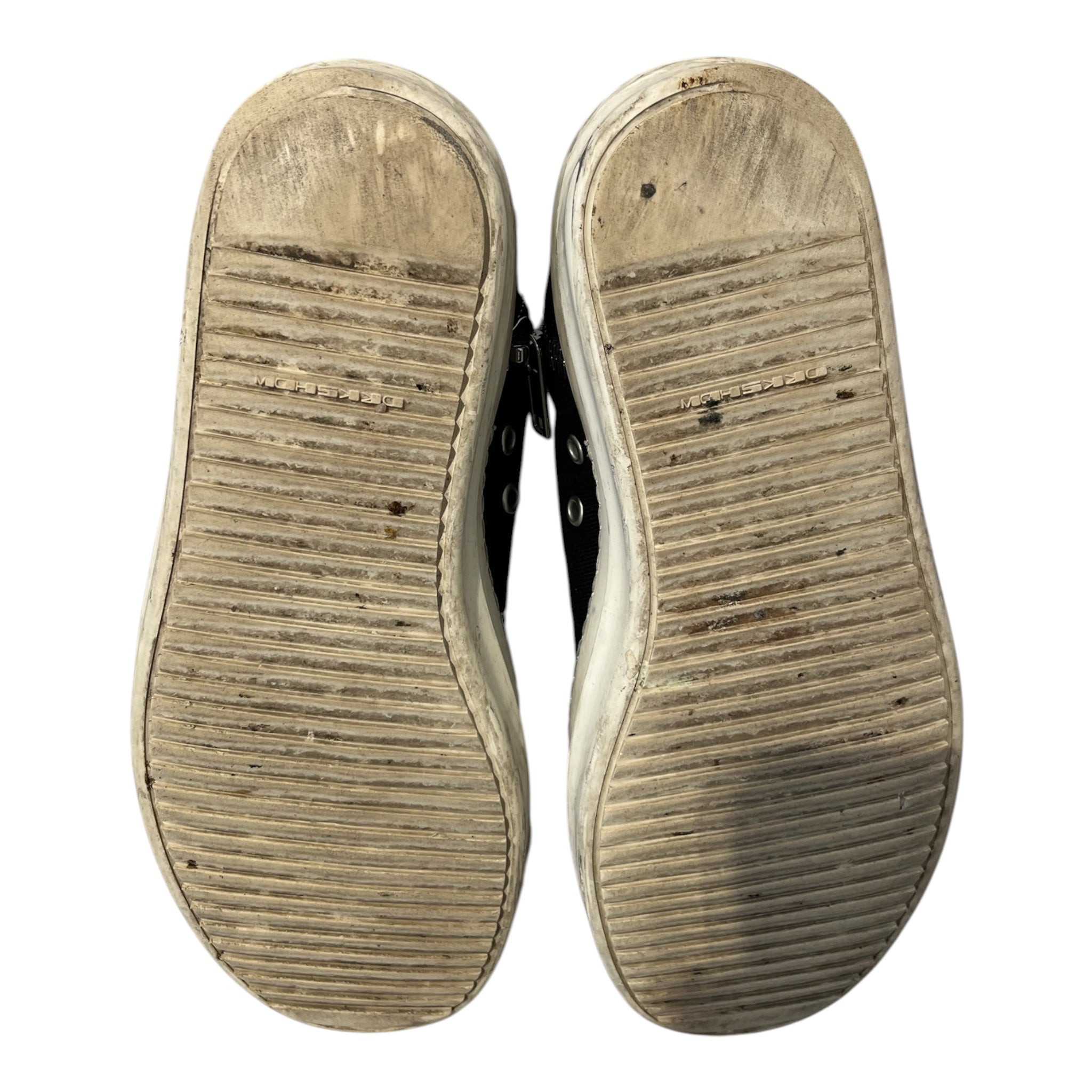 RICK OWENS DRKSHDW/Hi-Sneakers/EU 41/Cotton/BLK/PENTAGRAM EMBROIDERY view 3