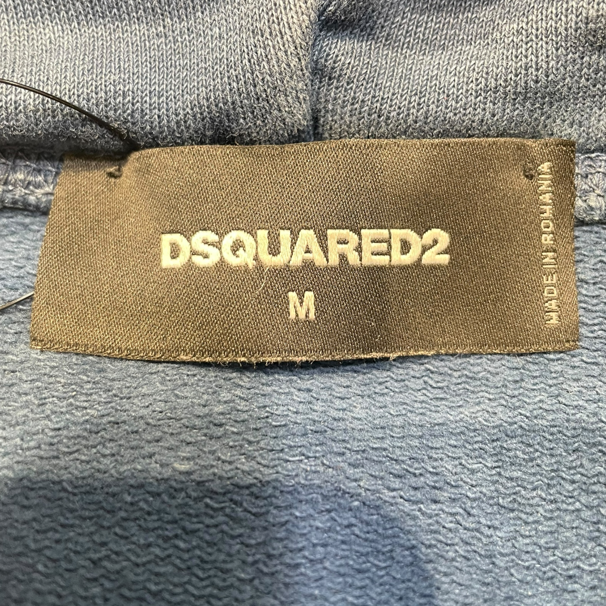 DSQUARED2/Hoodie/M/Cotton/BLU/ view 3