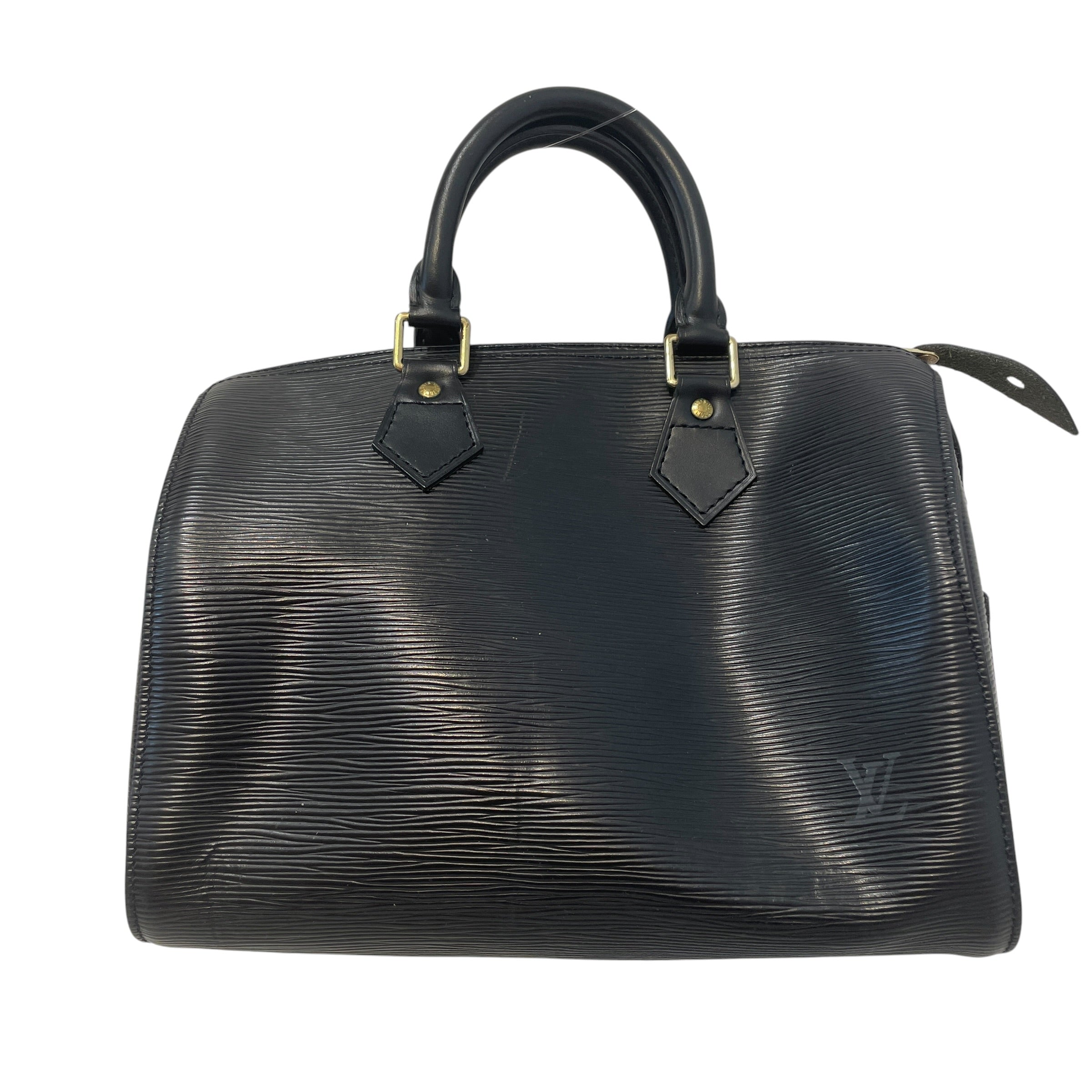LOUIS VUITTON/Hand Bag/Leather/BLK/Epi Leather Speedy view 1