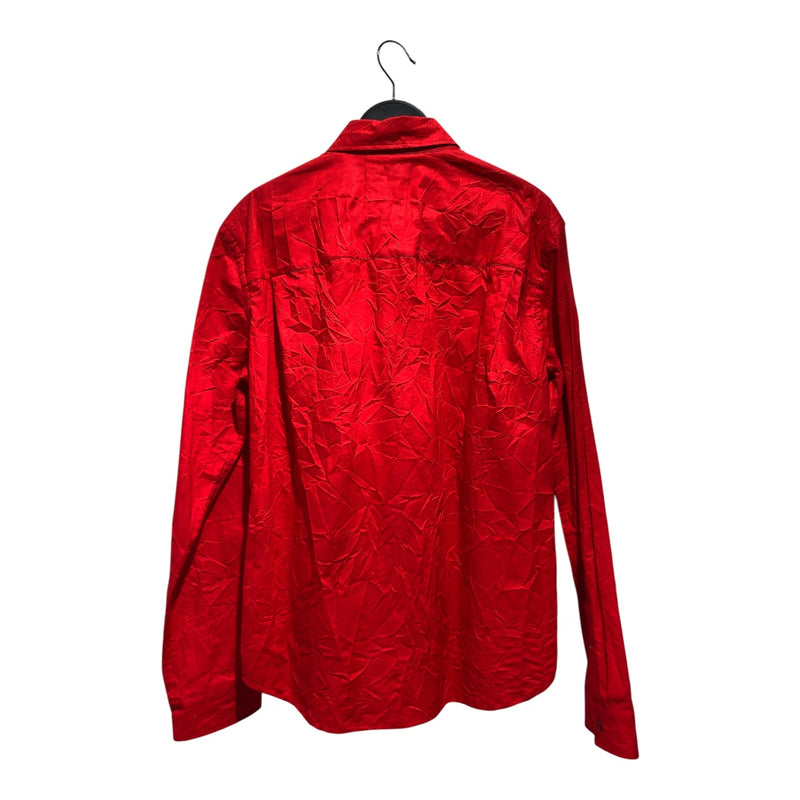 BALENCIAGA/LS Shirt/38/Cotton/RED/